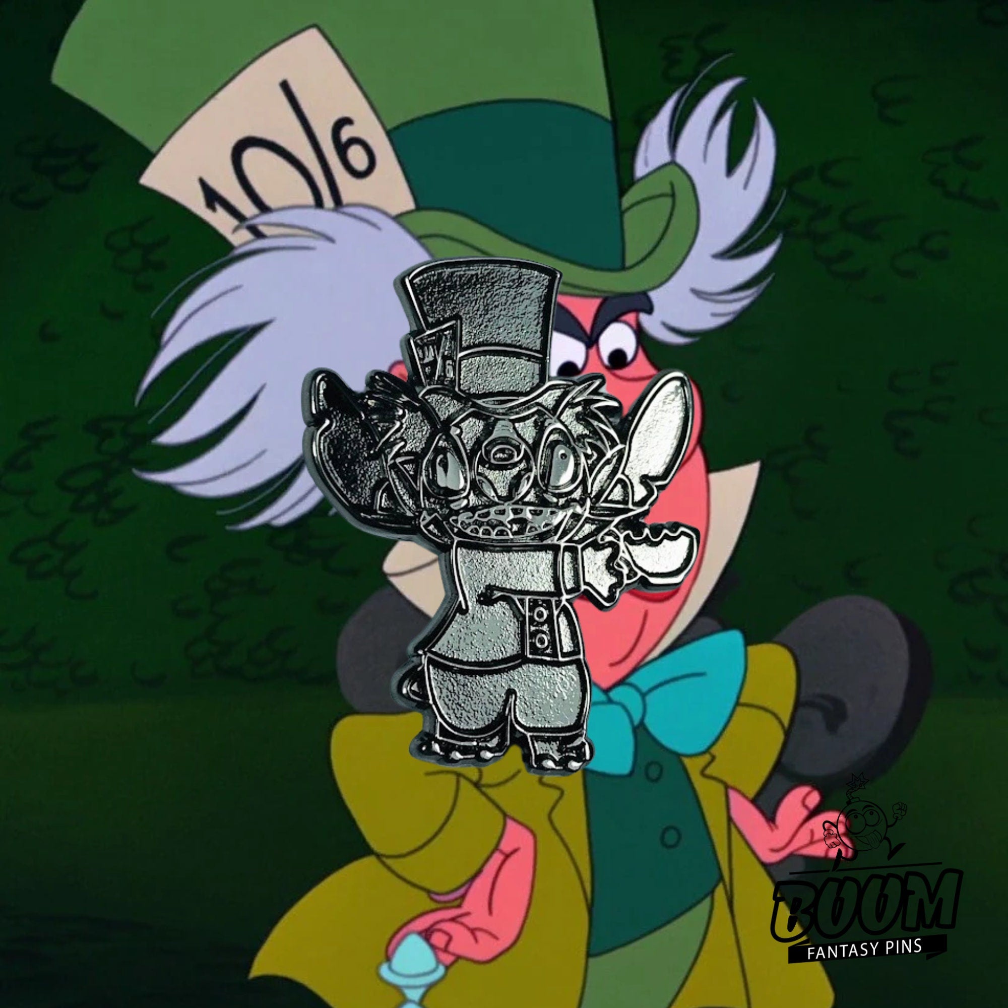 Pin's – Stitch en Chapelier fou de Lilo &amp; Stitch – Disney Fantasy