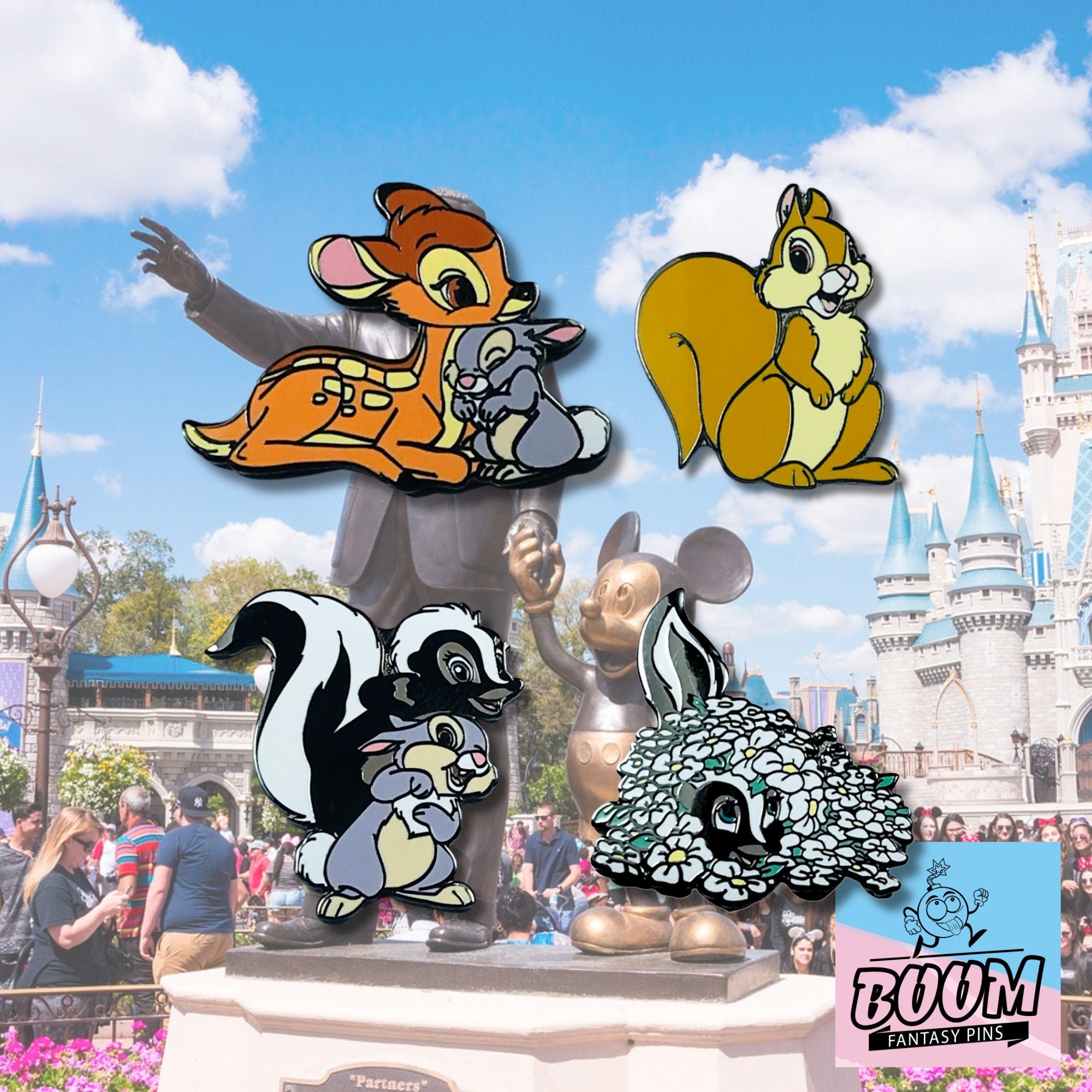 Épingle – Fleur de Bambi – Disney Fantasy