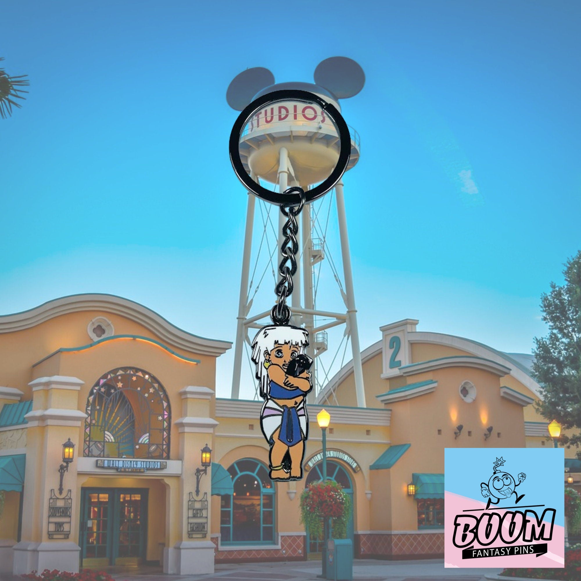 Porte-clés – Reine Kida d'Atlantide, l'empire perdu – Disney Fantasy