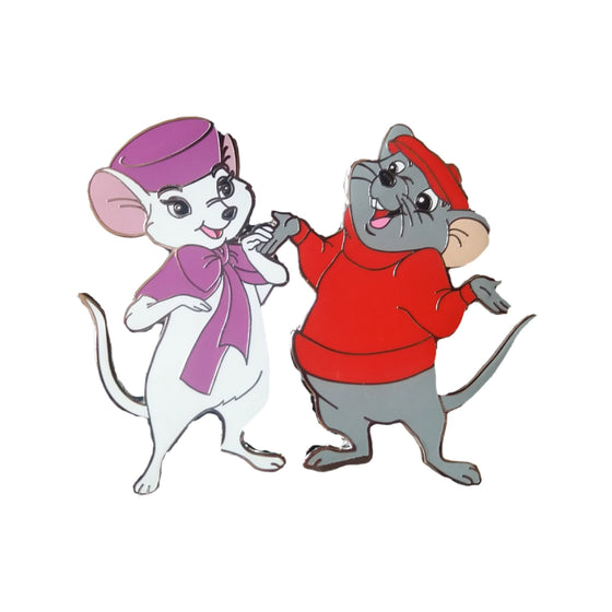 Pin – Bernard and Miss Bianca from The Rescuers – Disney Fantasy