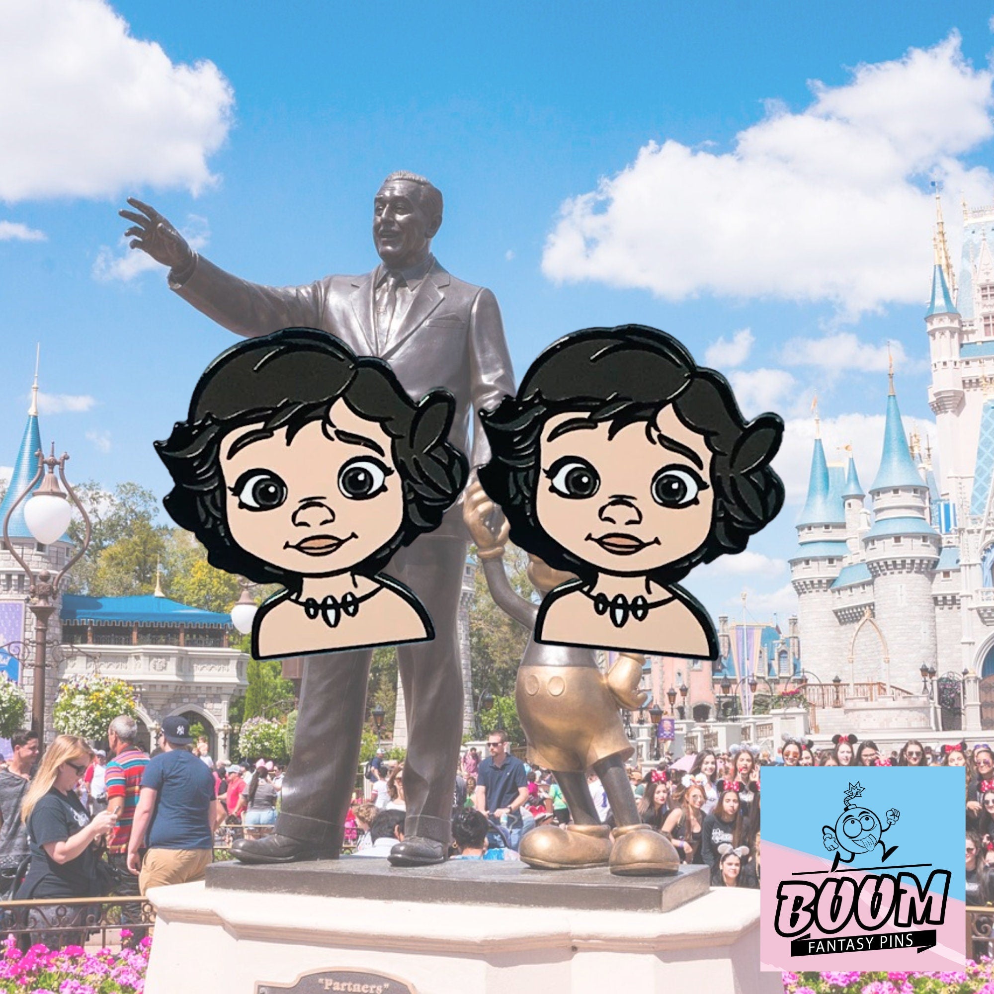 Cufflinks – Baby Moana from Moana – Disney Fantasy