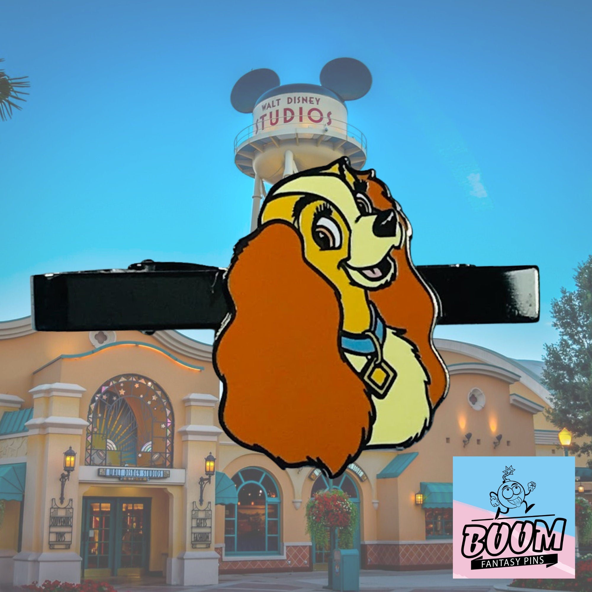 Tie Clip – Lady from Lady and the Tramp – Disney Fantasy