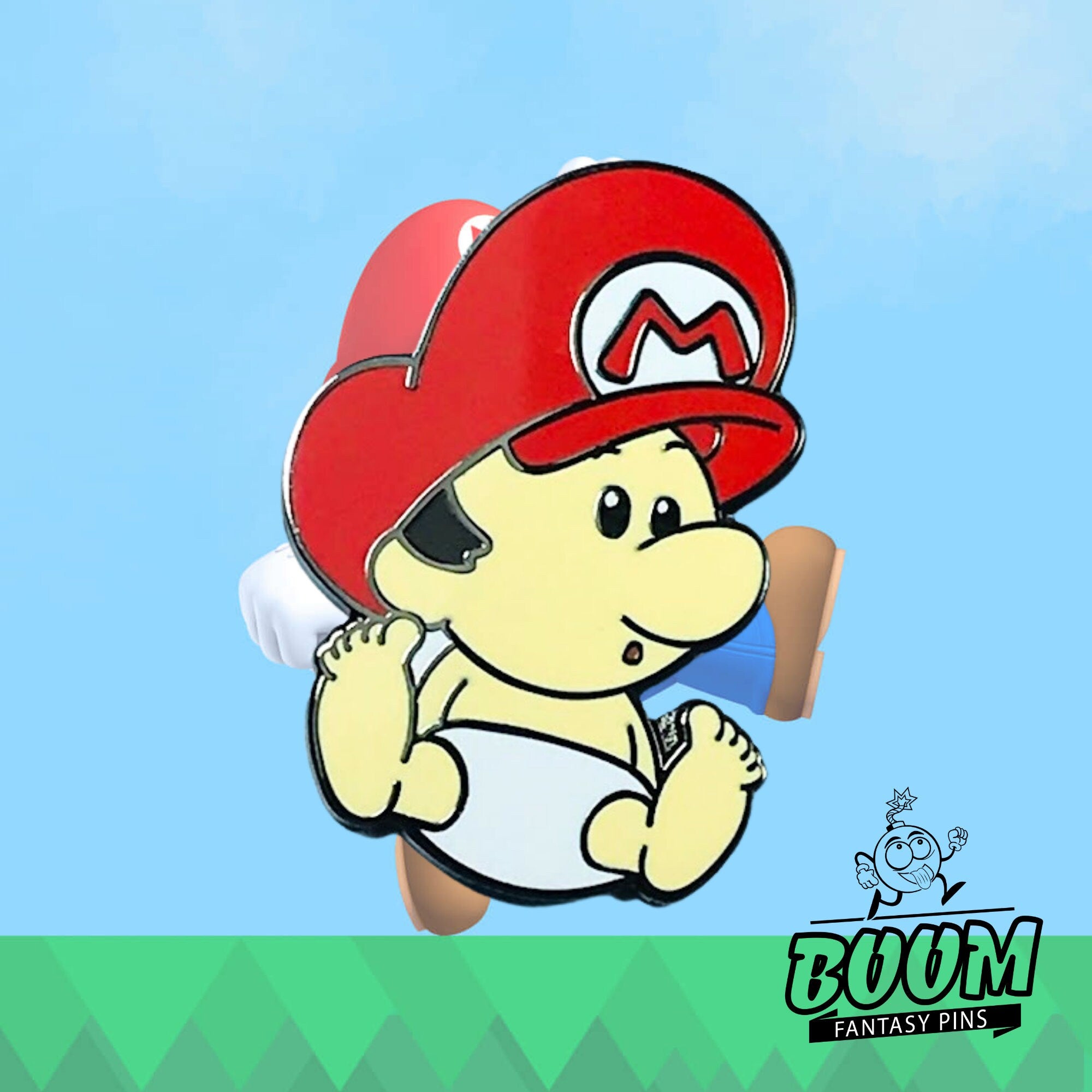 Pin's – Mario de Super Mario Bros – Franchise Nintendo