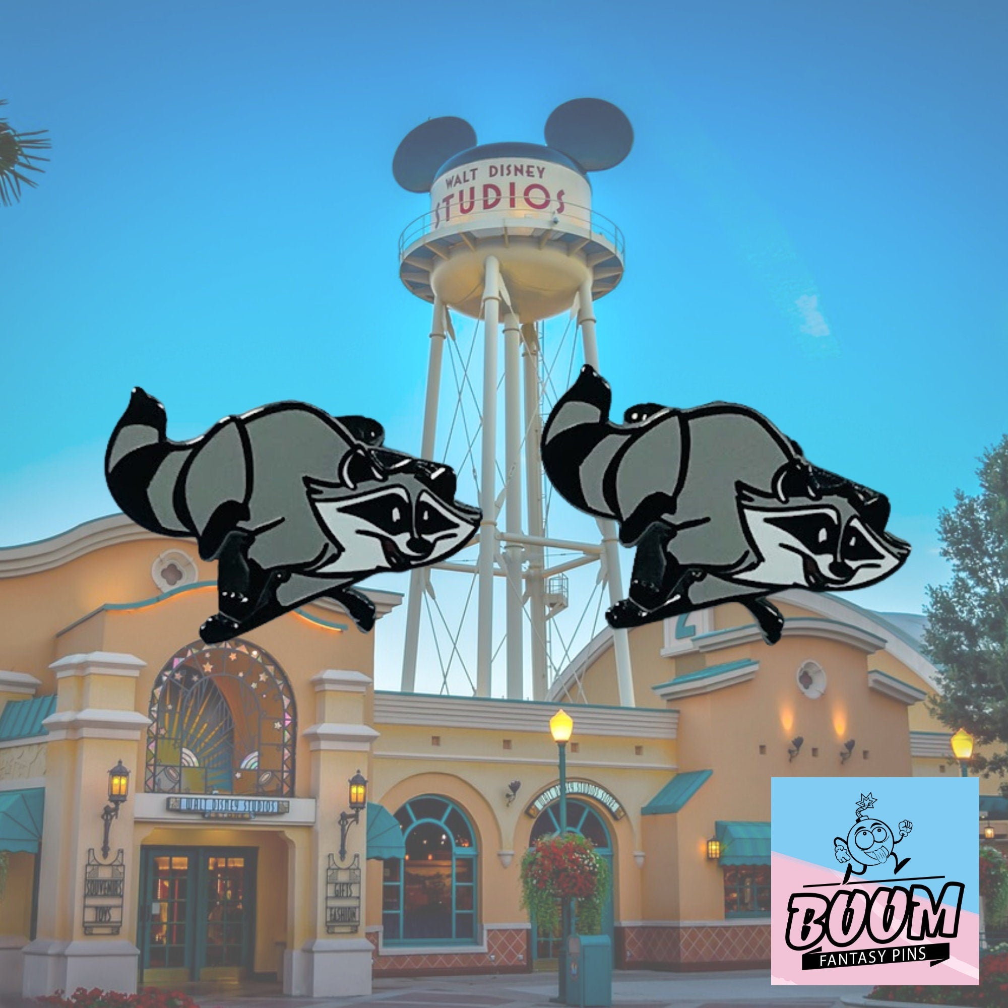 Gemelos – Meeko de Pocahontas – Disney Fantasy