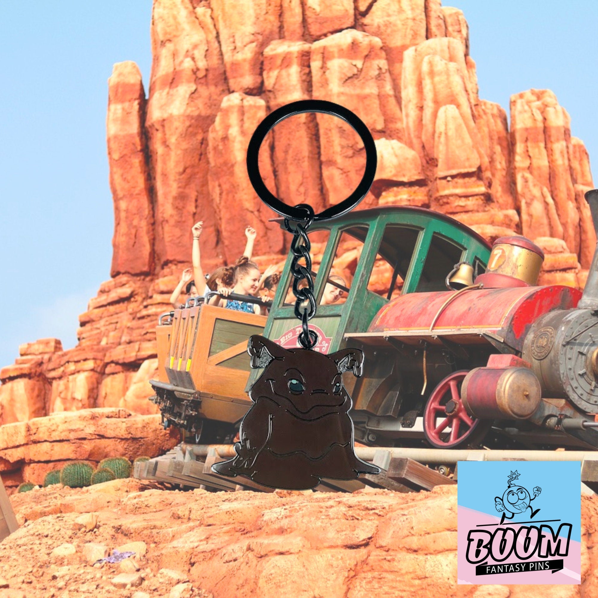 Llavero - Experimento Fudgy 054 de Lilo y Stitch - Disney Fantasy