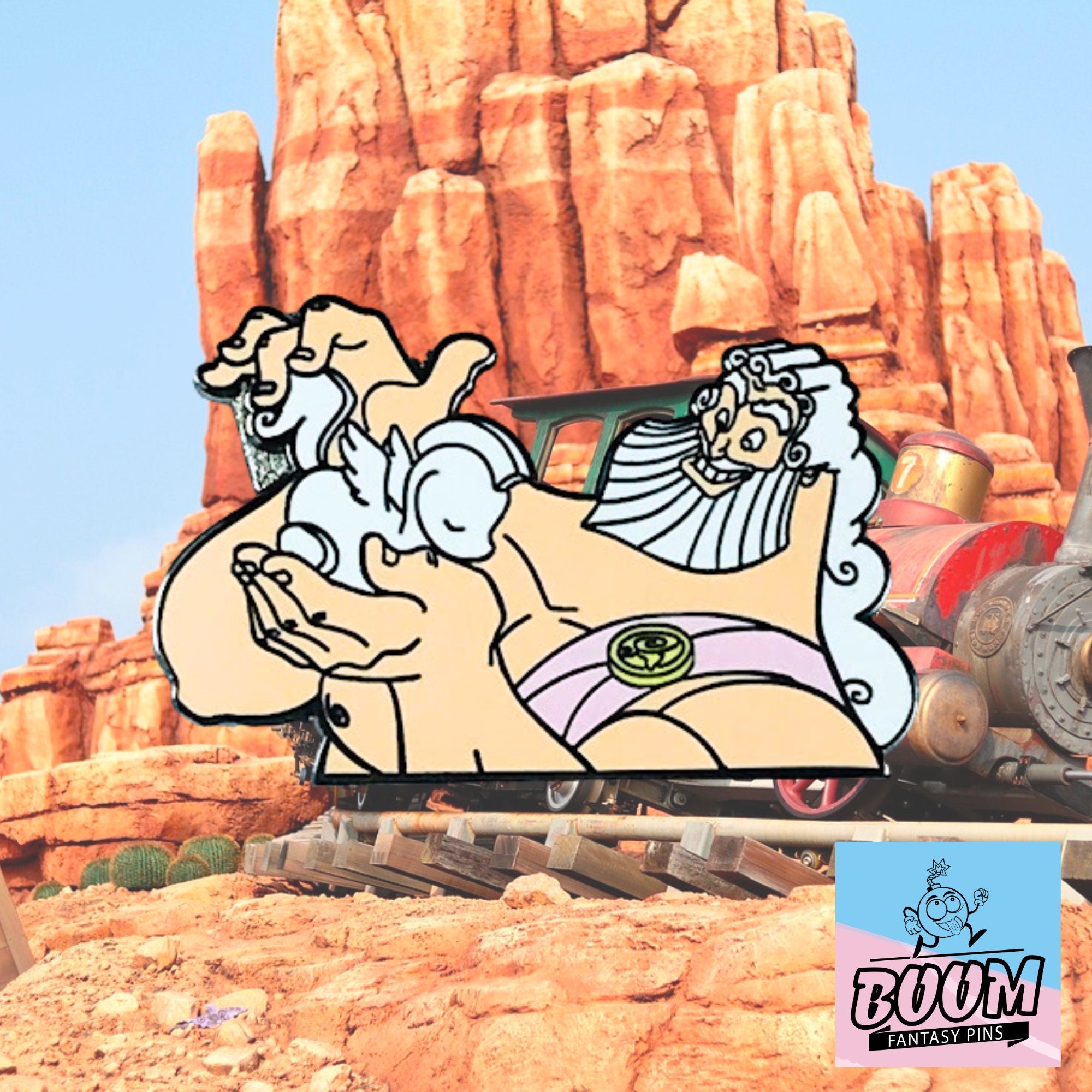 Pin – Hércules, Zeus y Pegaso de Hércules – Disney Fantasy