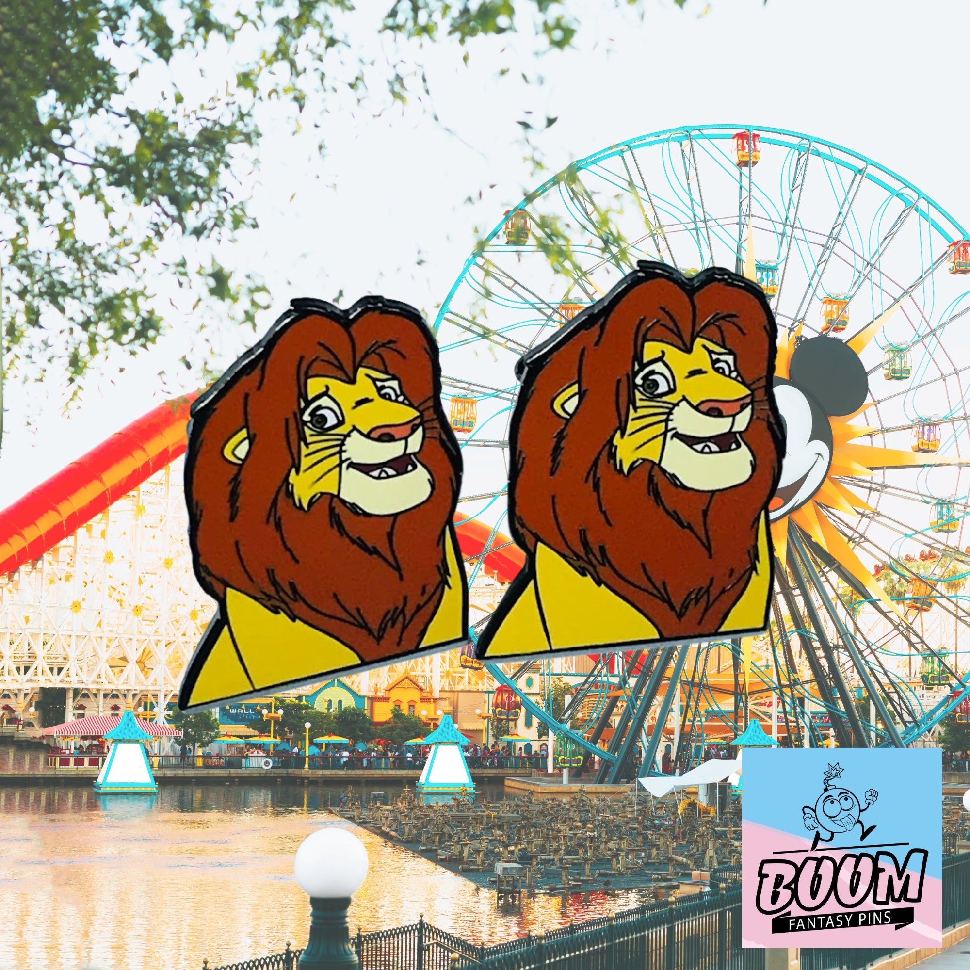 Boutons de manchette – Mufasa du Roi Lion – Disney Fantasy