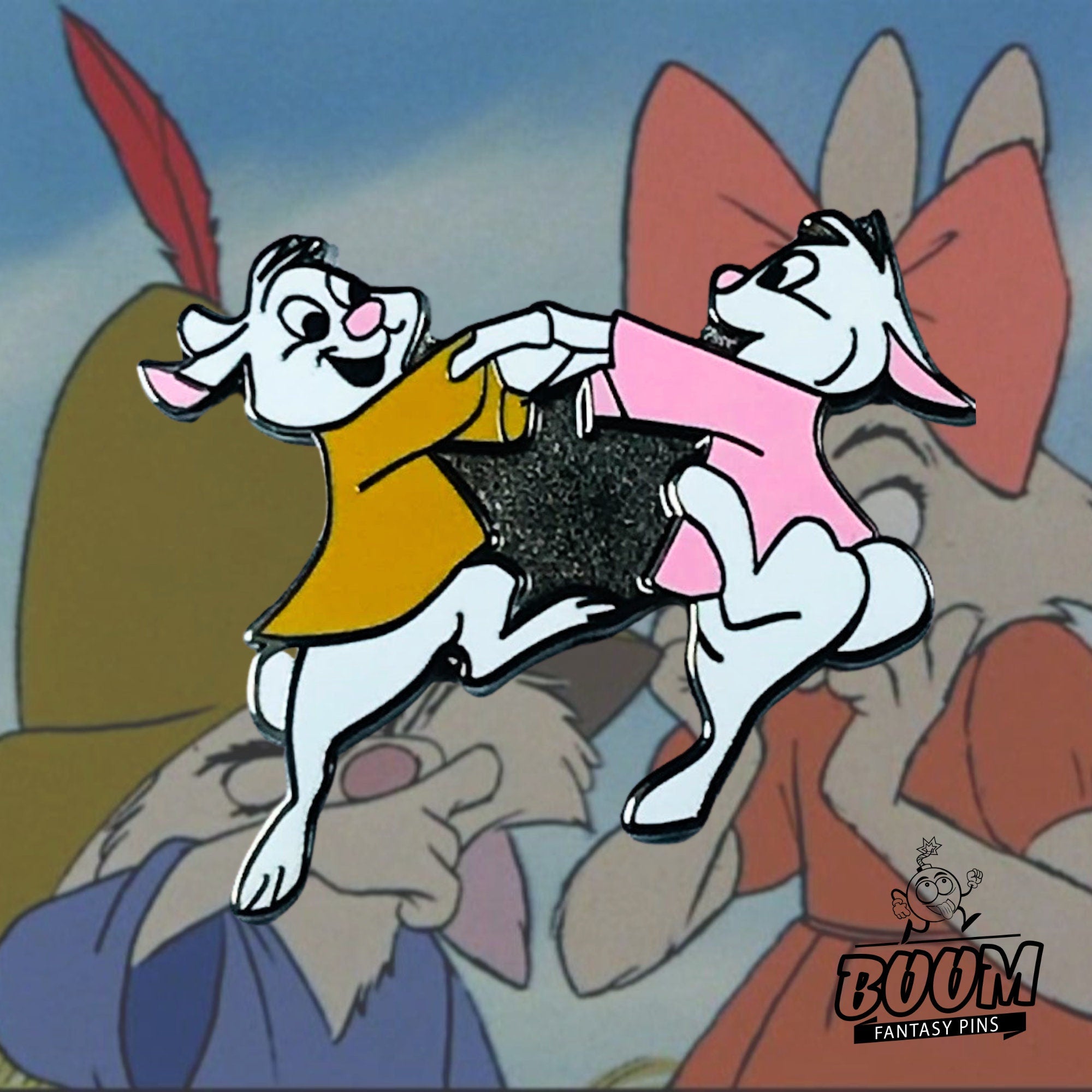 Pin – Skippy y Sis Bunny de Robin Hood – Disney Fantasy