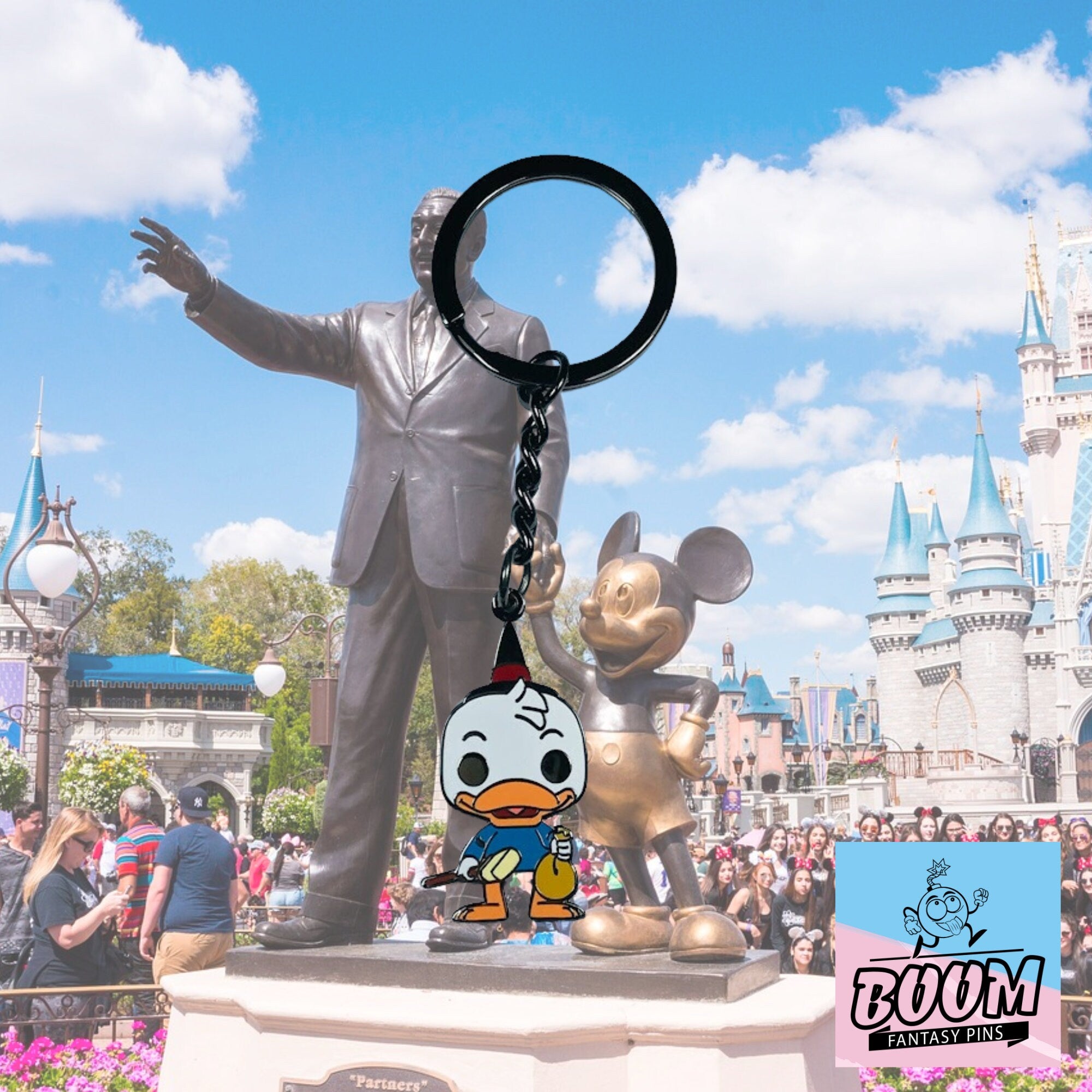 Porte-clés – Dewey de La Bande à Picsou – Disney Fantasy