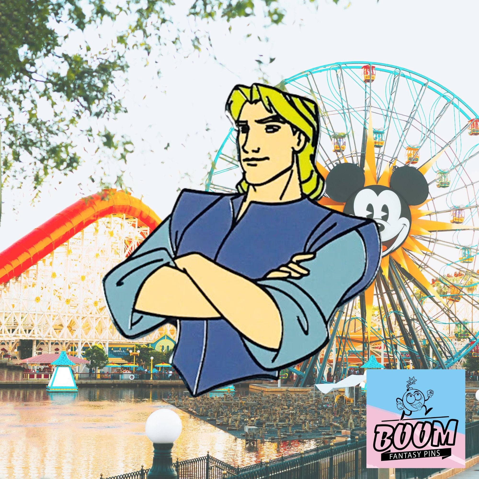 Épinglette – Capitaine John Smith de Pocahontas – Disney Fantasy