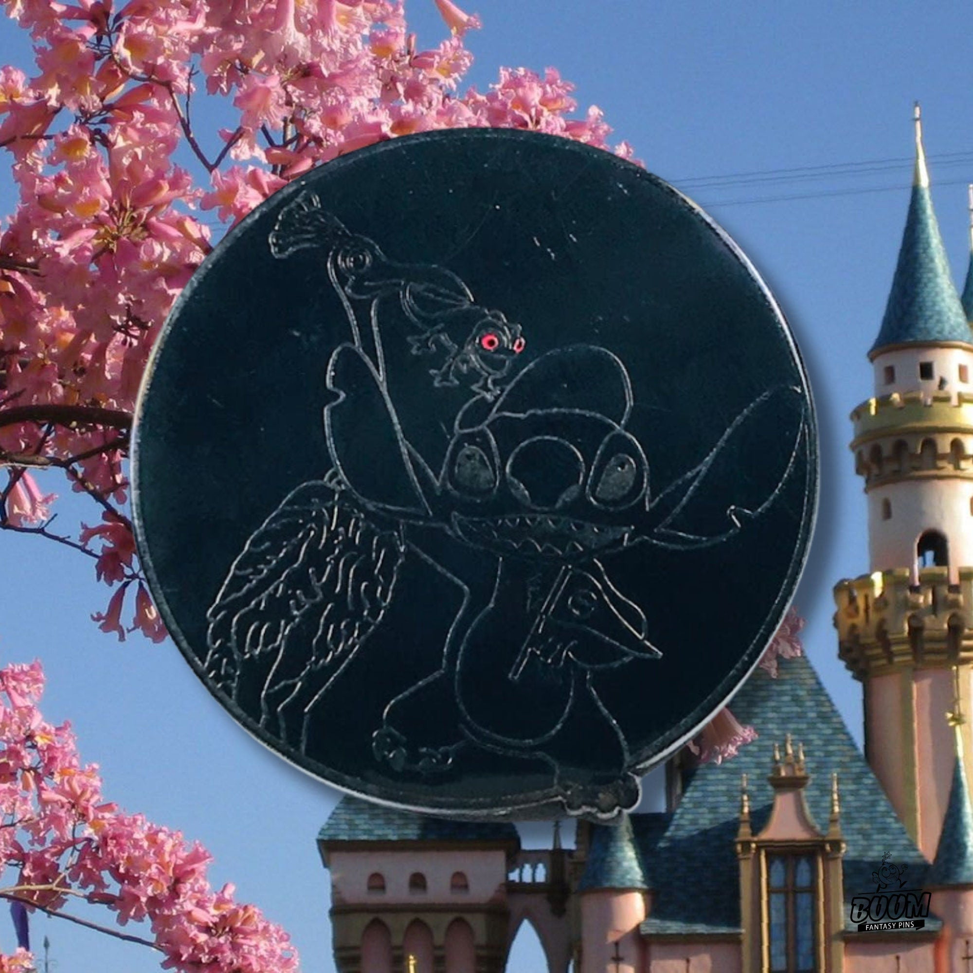 Pin – Stitch Pascal y Kevin de Lilo y Stitch Enredados Disney Fantasy