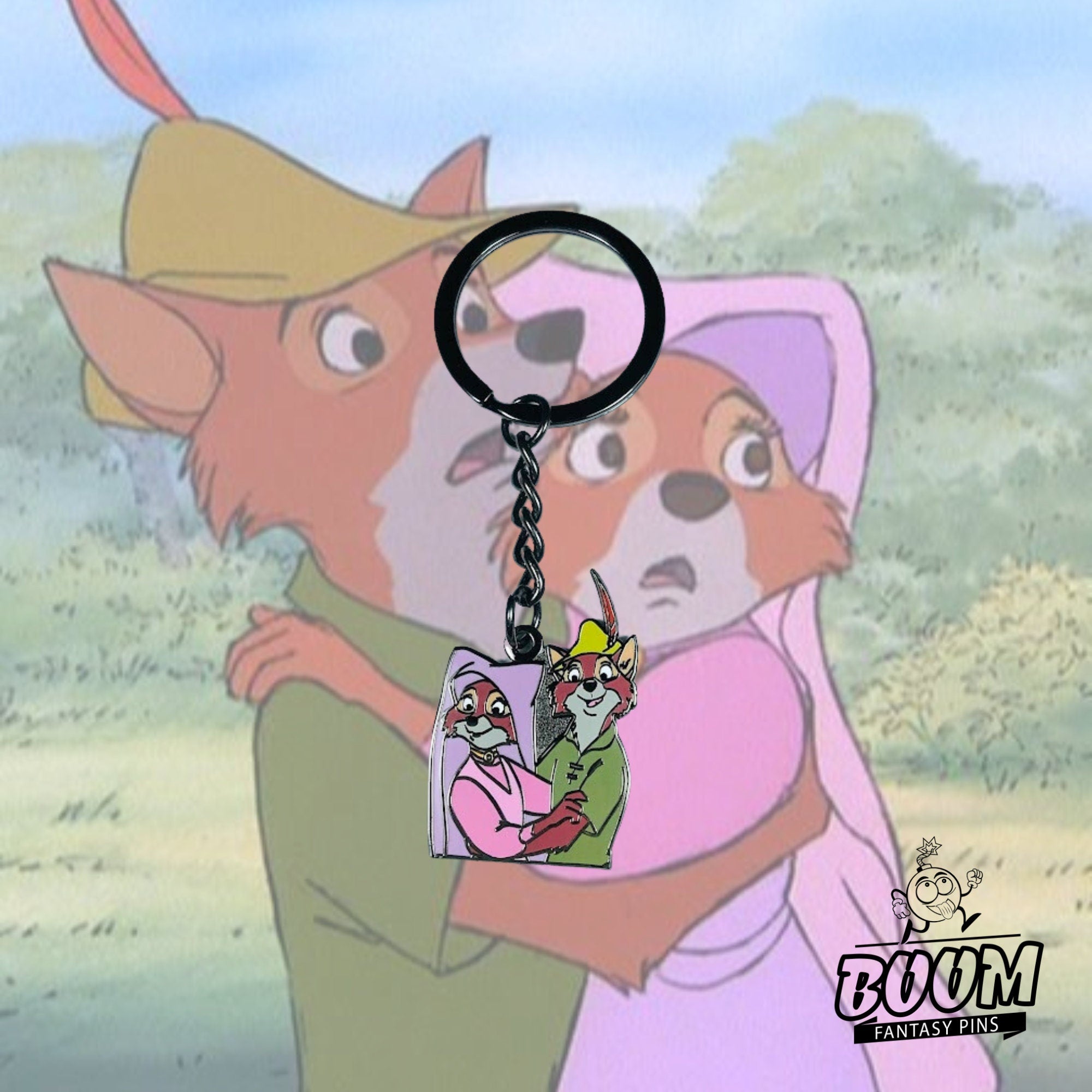 Llavero – Lady Marian y Robin Hood de Robin Hood – Disney Fantasy