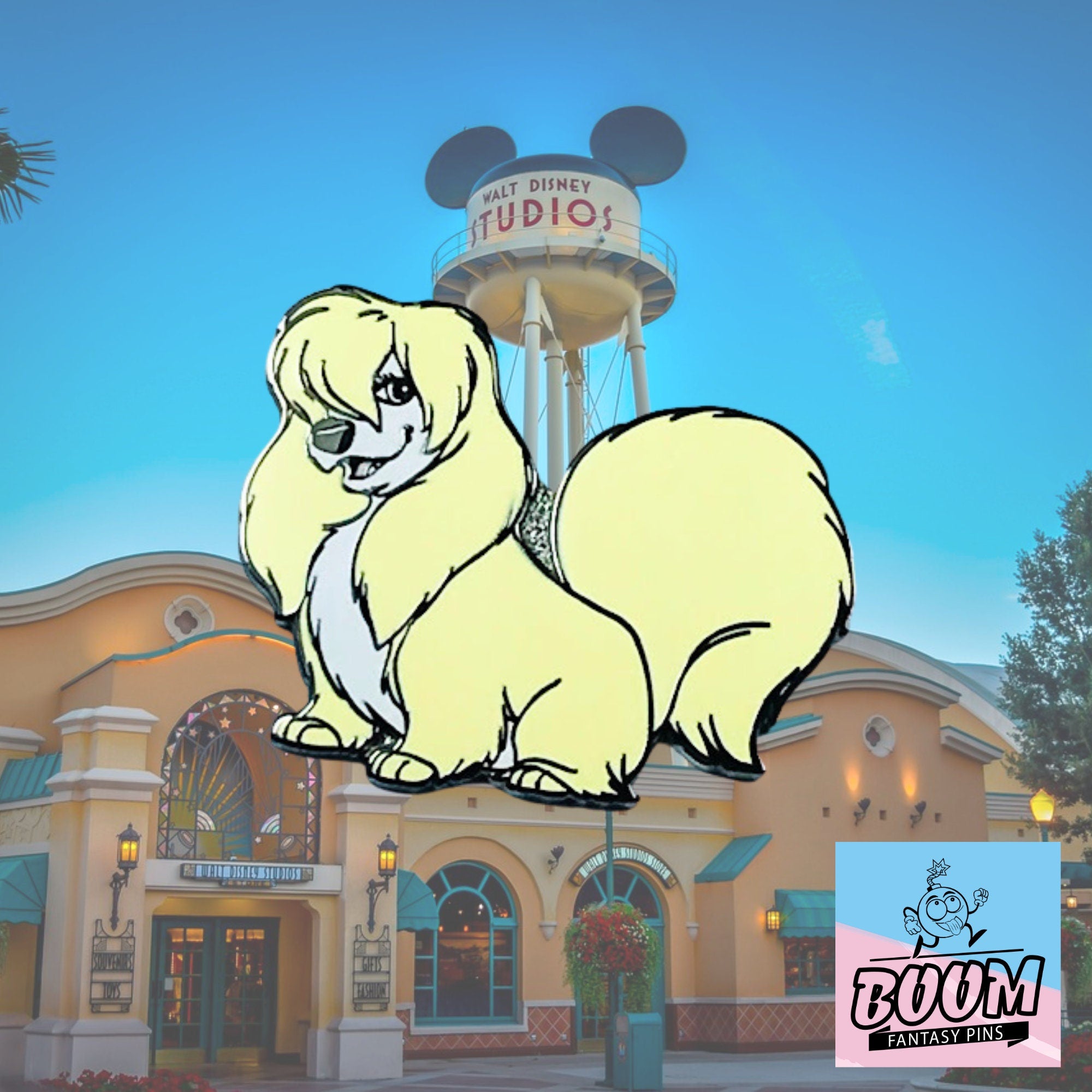 Pin – Peg from Lady and the Tramp – Disney Fantasy