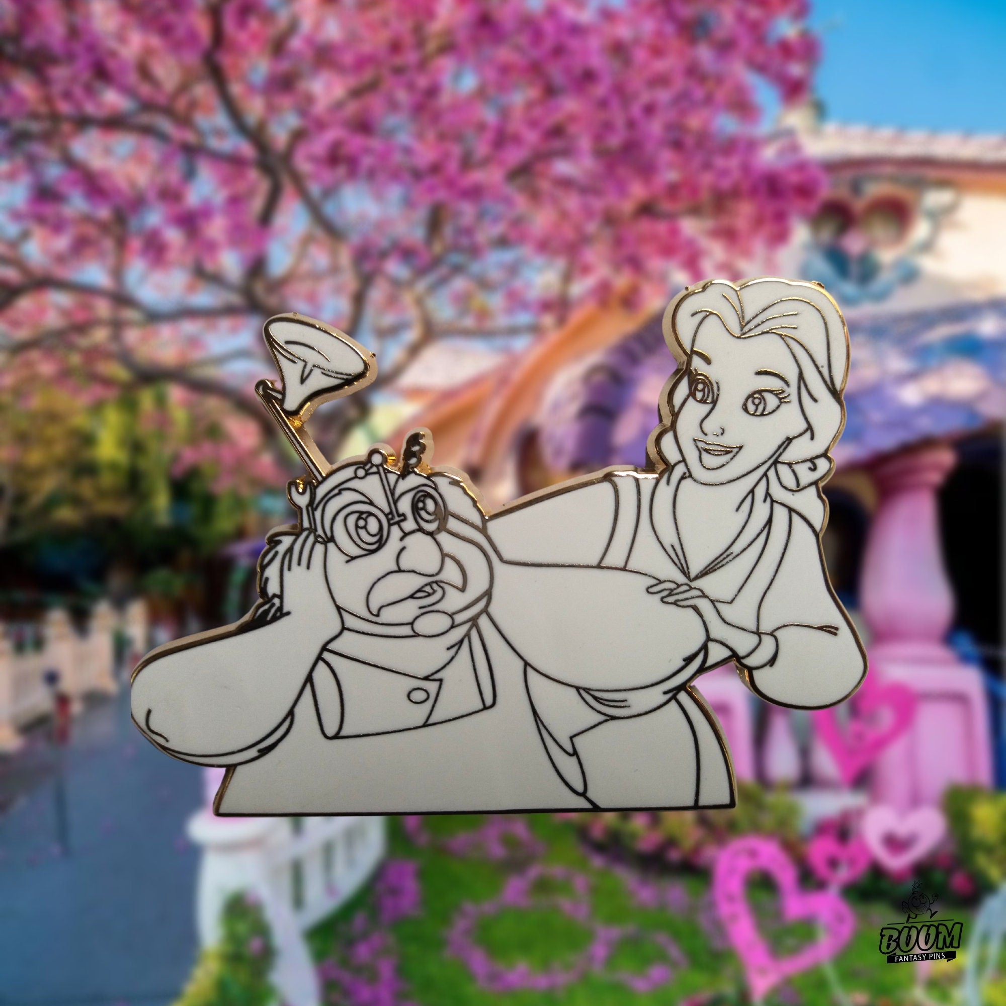 Pin – Bella y Mauricio de La Bella y la Bestia – Disney Fantasy