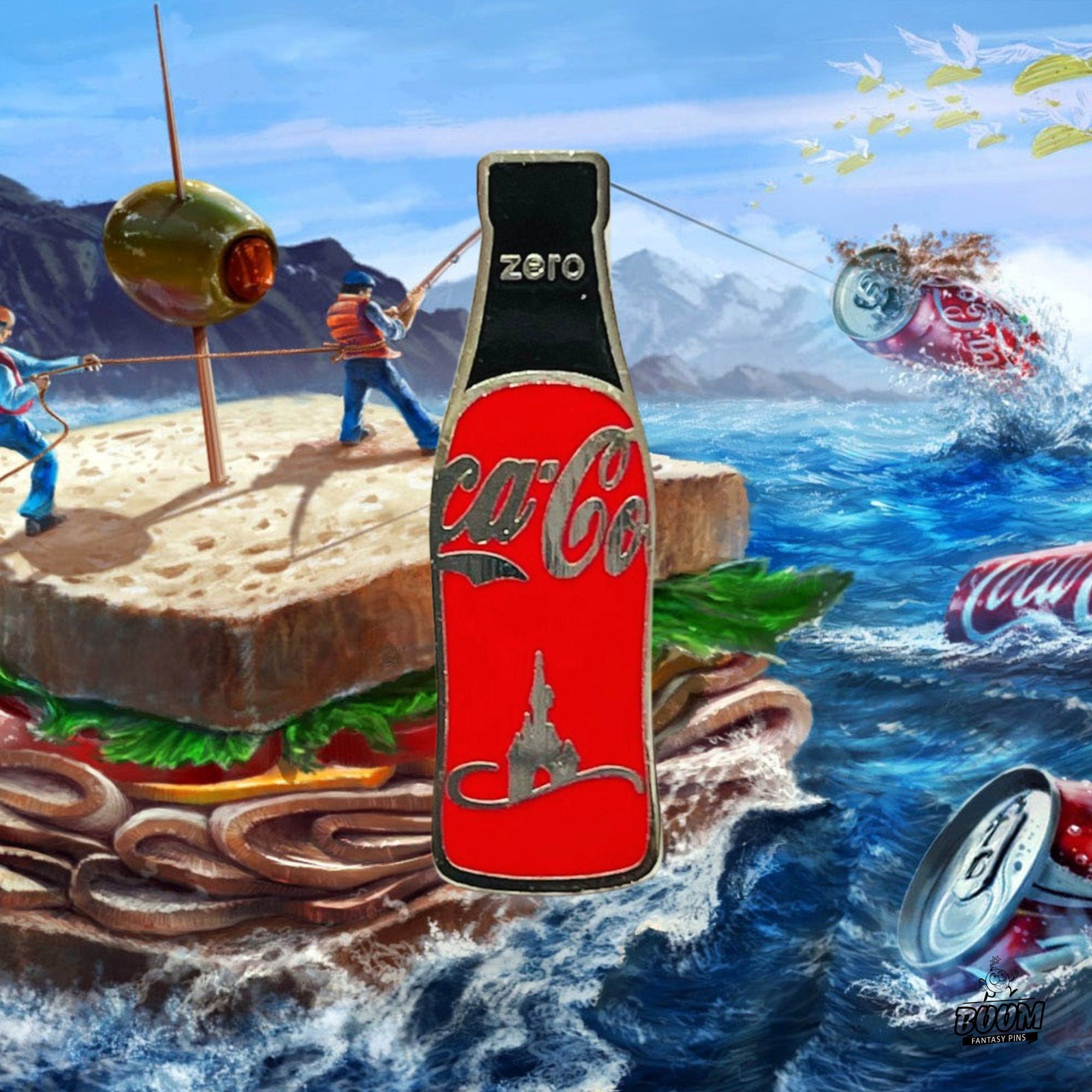 Pin's – Collaboration Walt Disney x Coca-Cola – Disney Fantasy