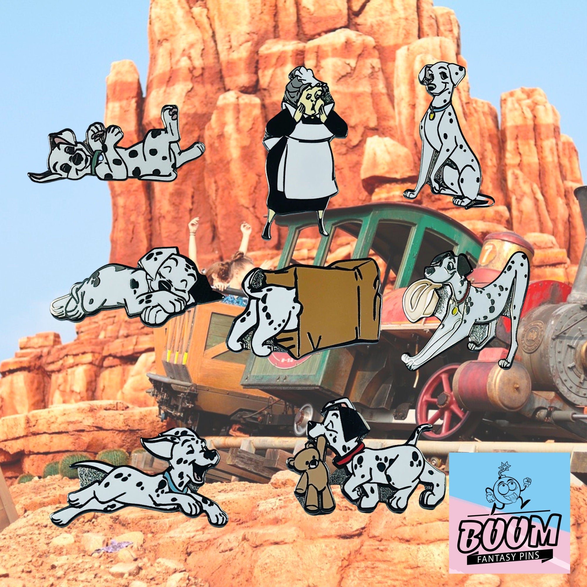 Pin's – Pongo des 101 Dalmatiens – Disney Fantasy