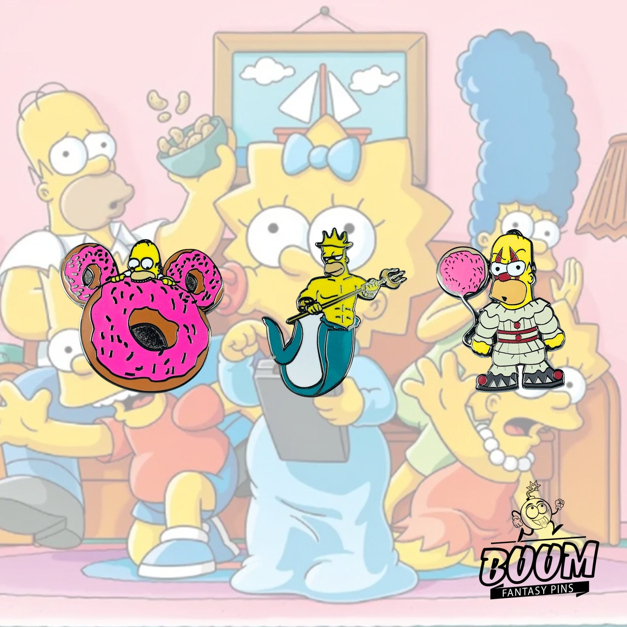 Pin – Homer Simpson de Los Simpson – Fantasía Disney