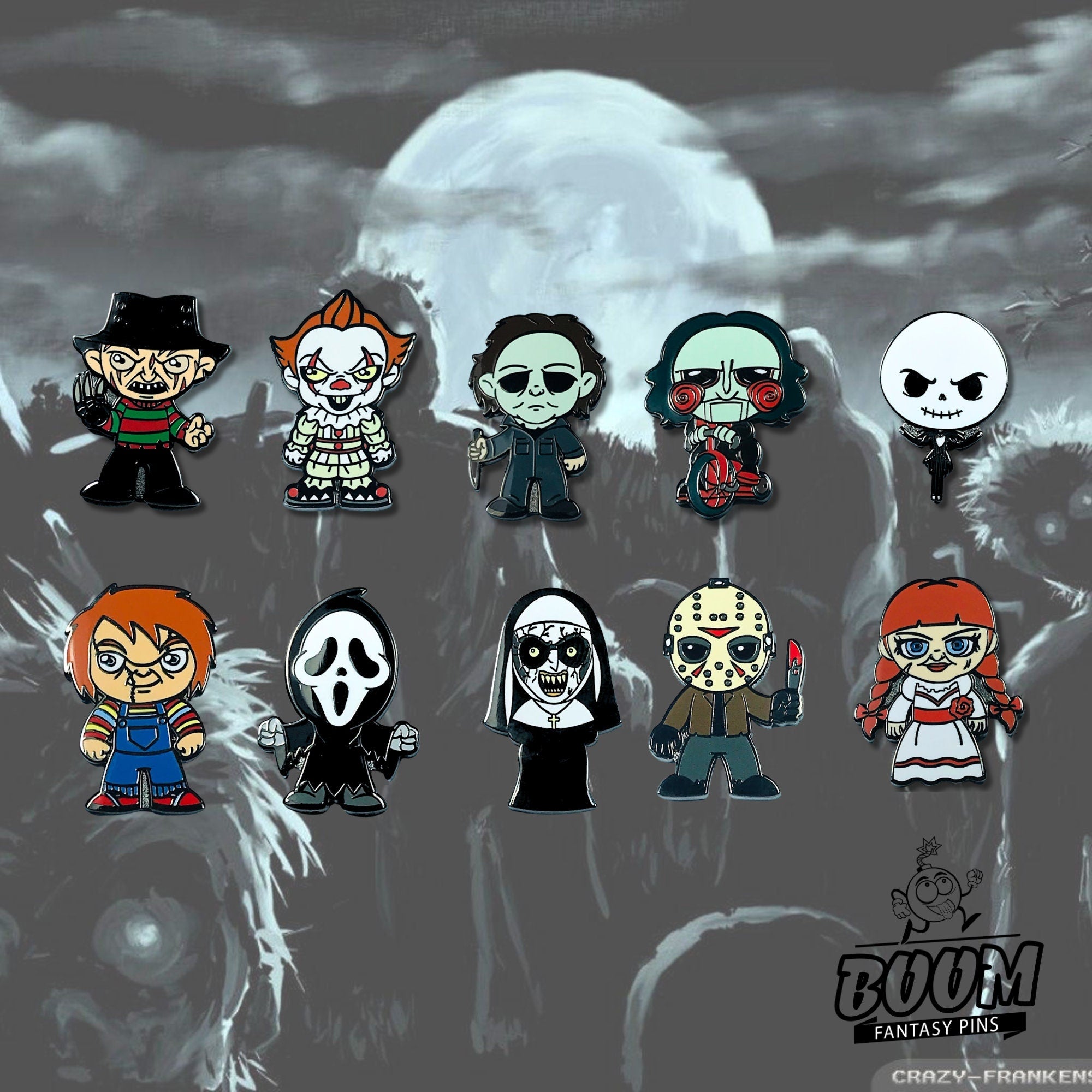 Pin de Jack Skellington de Pesadilla antes de Navidad – Disney Fantasy