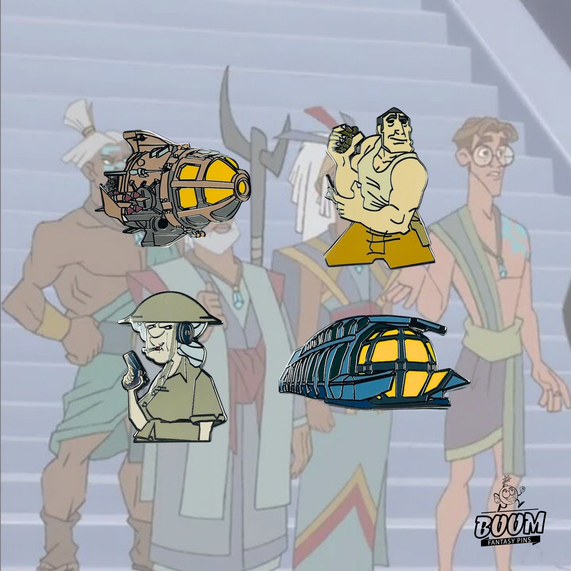 Pin – Wilhelmina from Atlantis The Lost Empire – Disney Fantasy