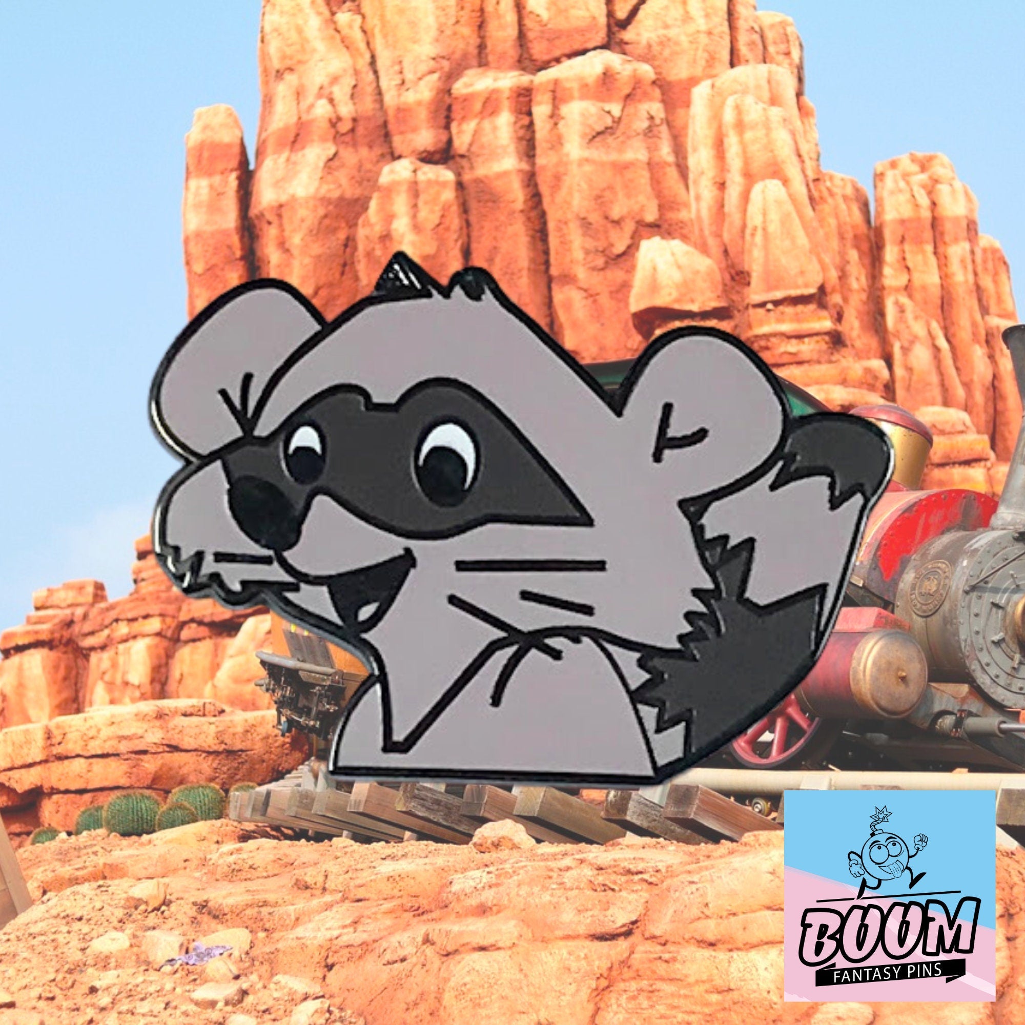 Pin – Mapache de Robin Hood – Disney Fantasy