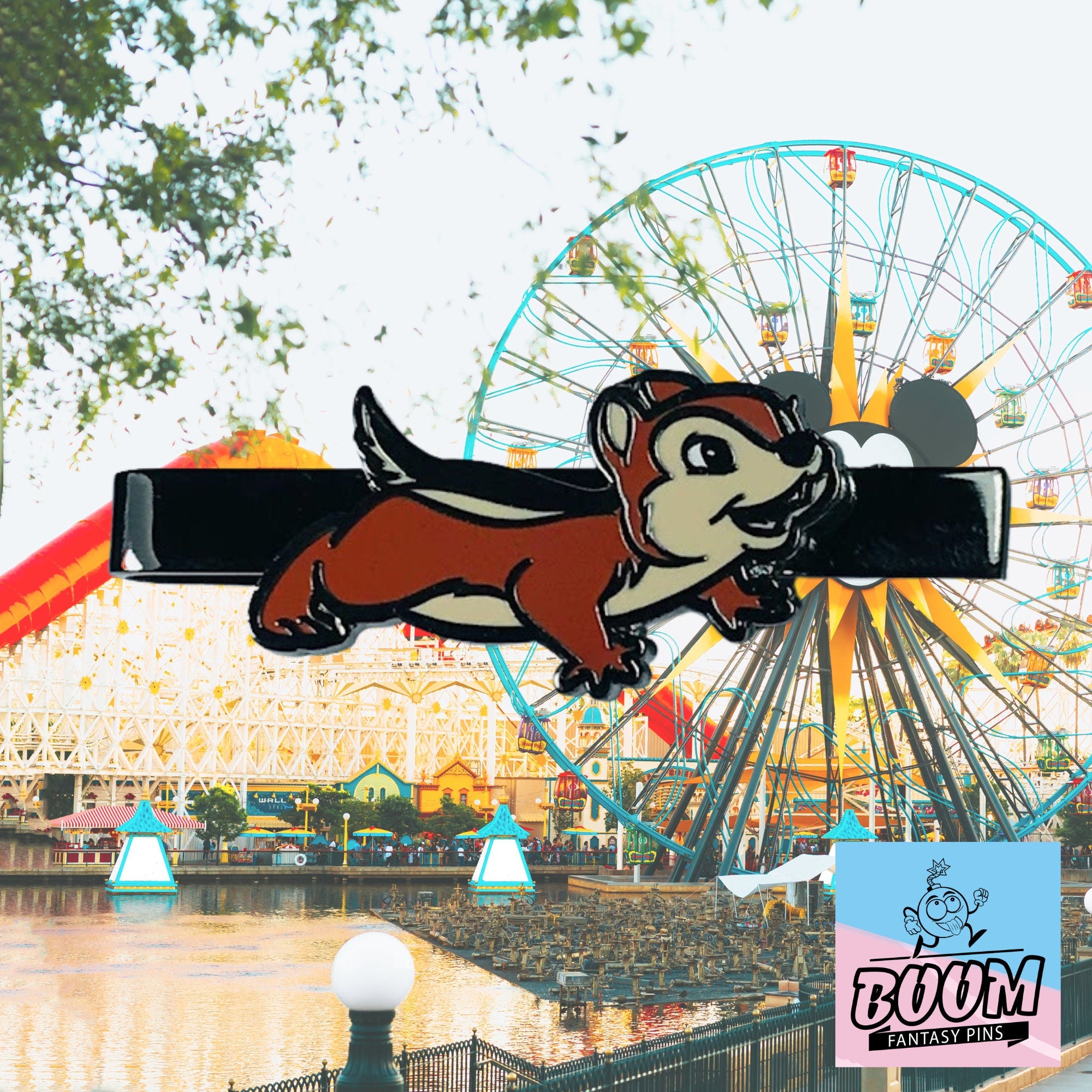 Pinza de corbata – Chip y Dale de Bambi – Disney Fantasy