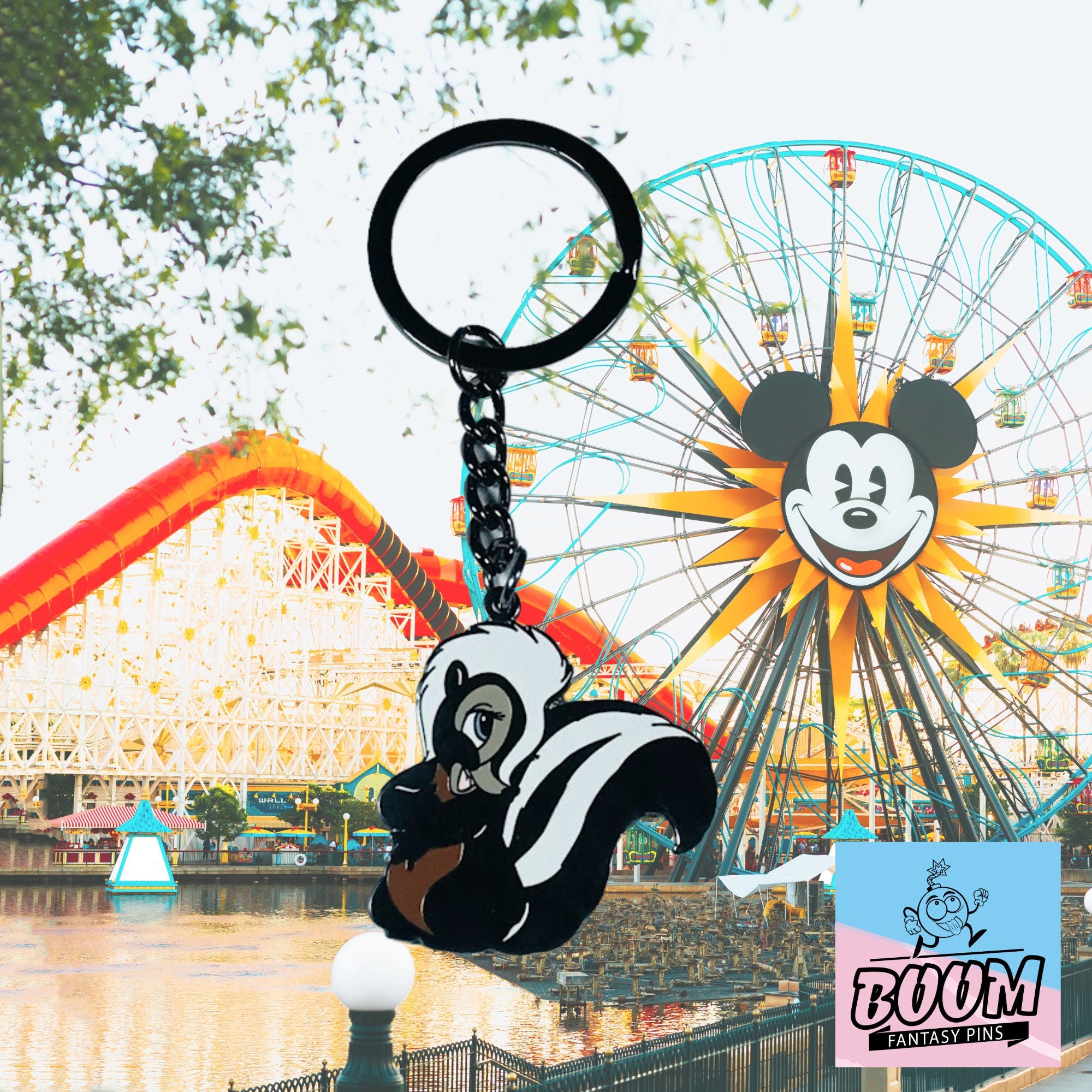 Llavero – Flor de Bambi – Disney Fantasy