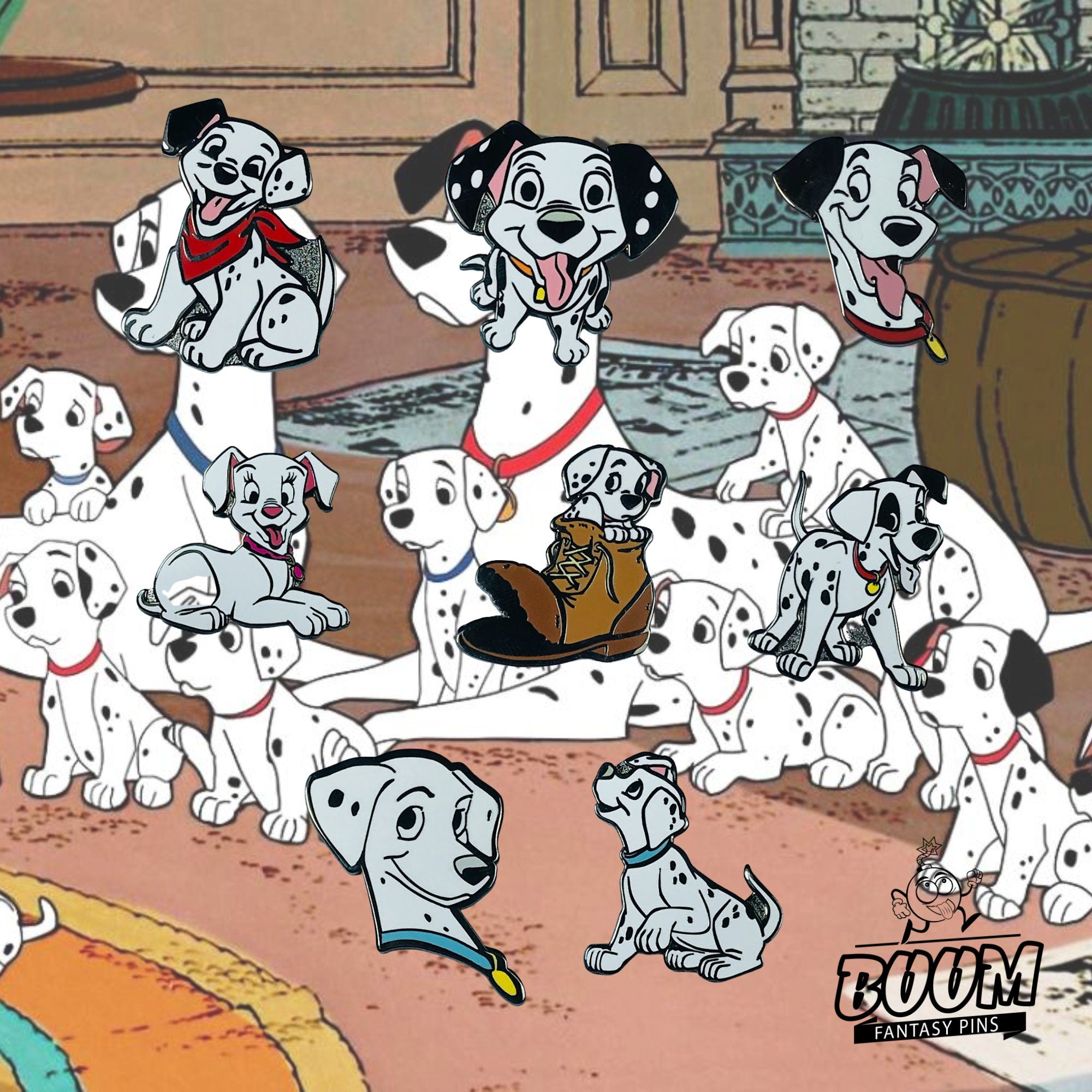 Pin's – Pongo des 101 Dalmatiens – Disney Fantasy