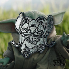 Épingle – Angel et Bébé Yoda de Lilo &amp; Stitch Disney Fantasy