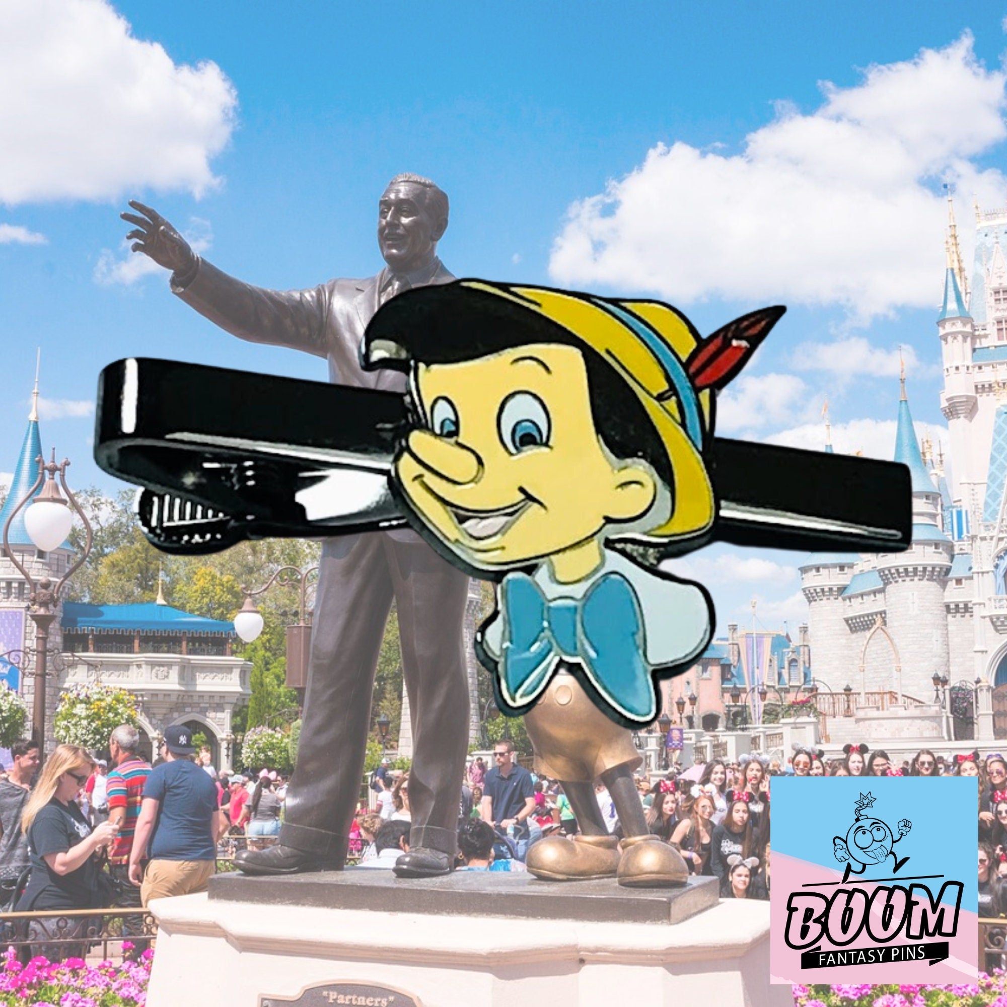 Pinza de corbata – Pinocho de Pinocho – Disney Fantasy