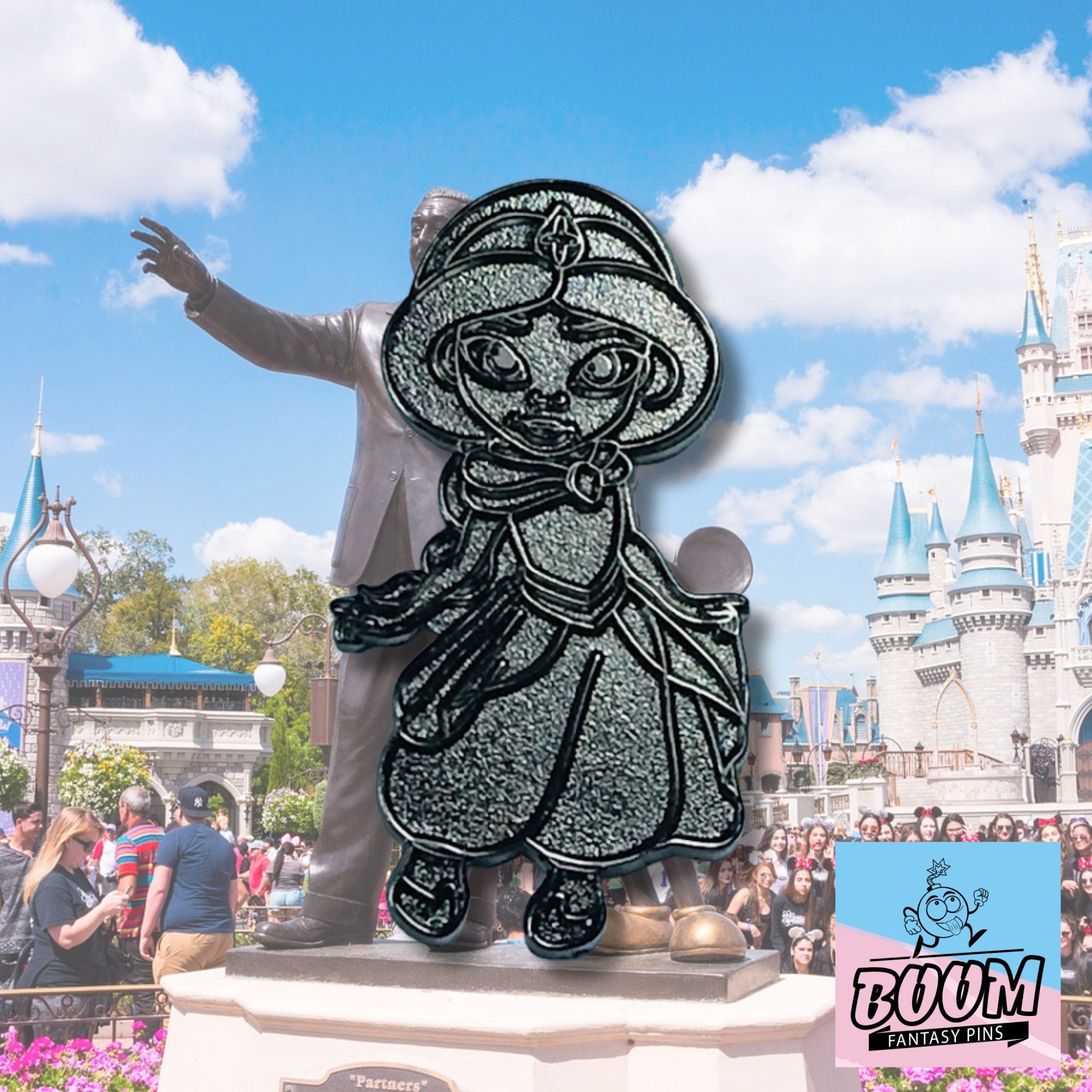 Pin – Princess Jasmine as Kid from Aladdin – Disney Fantasy