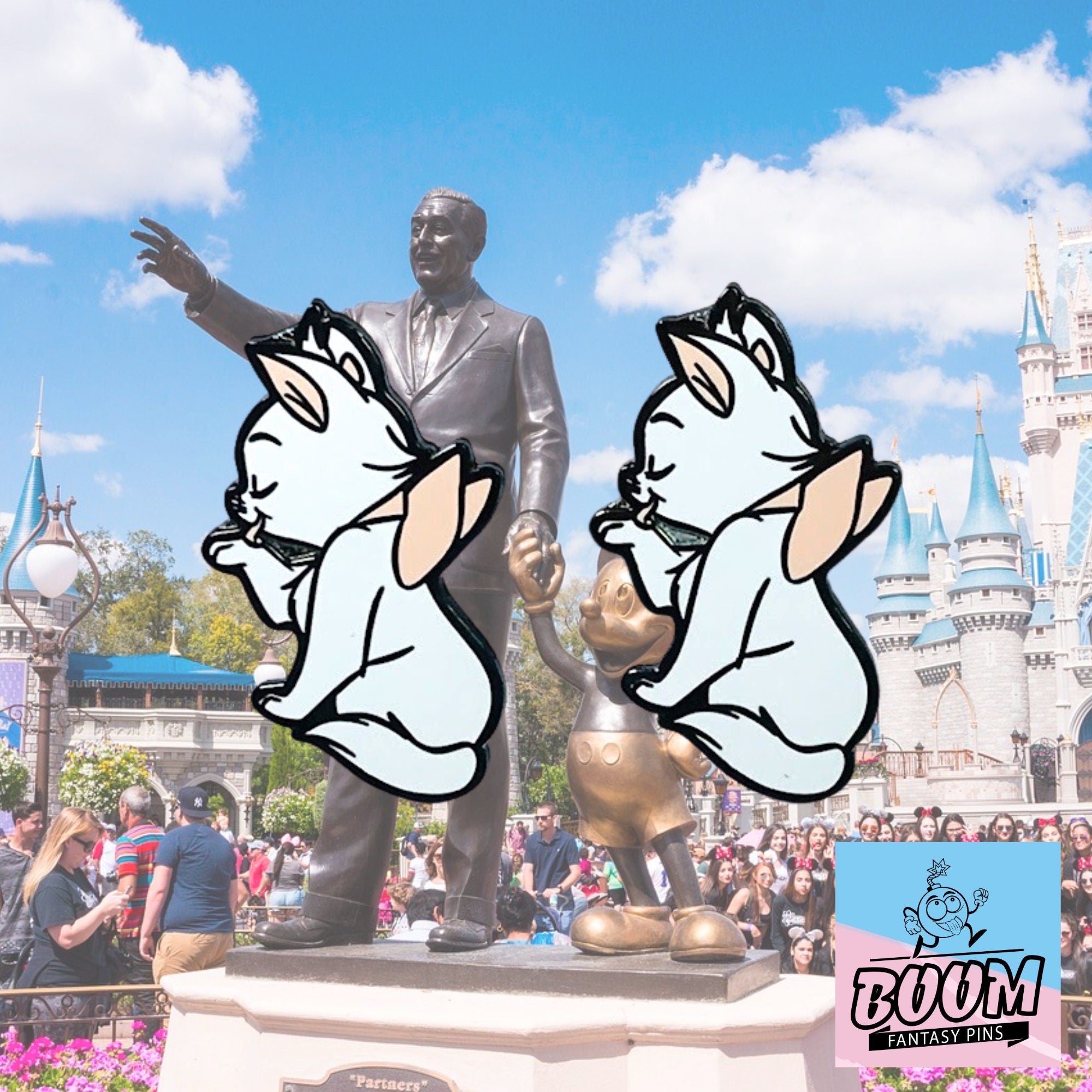 Boutons de manchette – Marie des Aristochats – Disney Fantasy