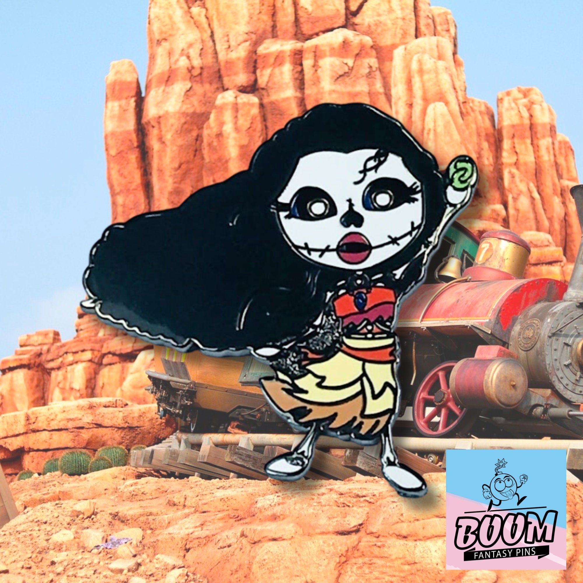 Pin – Moana as Zombie from Moana – Disney Fantasy