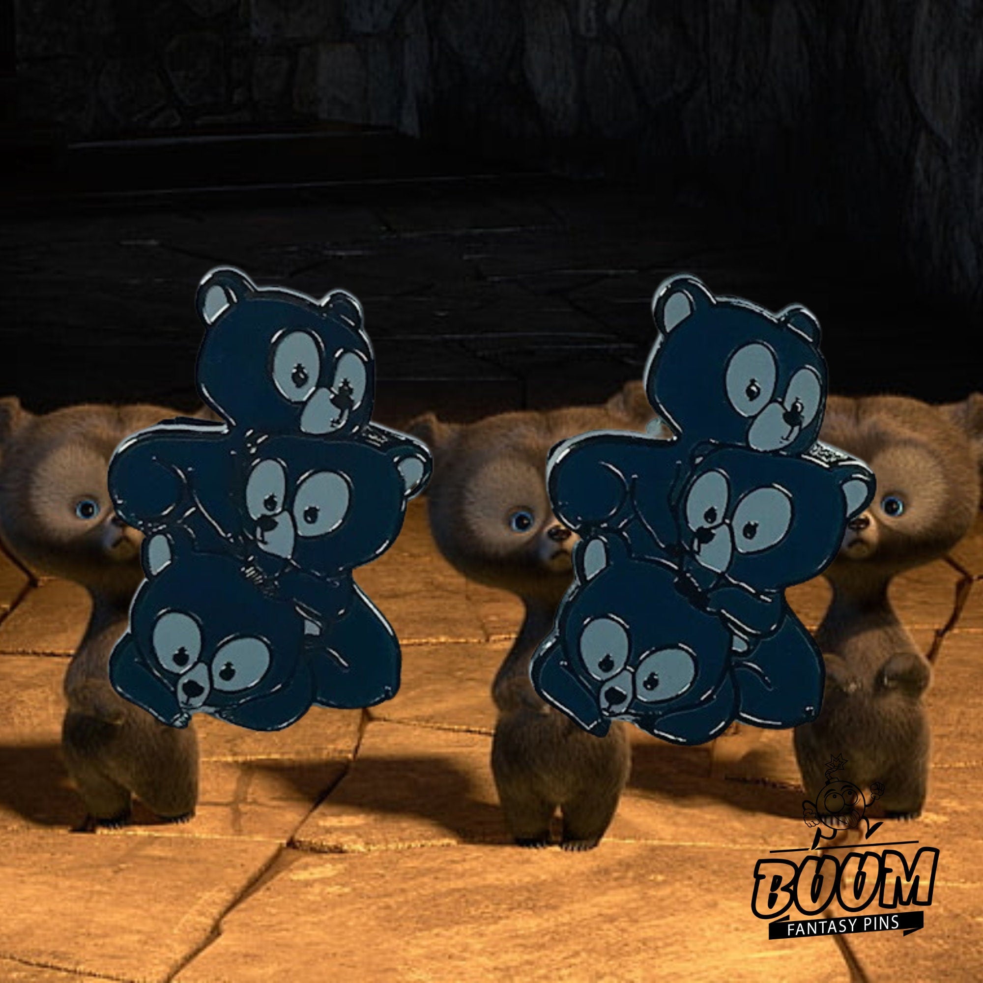 Cufflinks – Little 3 bears from Brave – Disney Fantasy