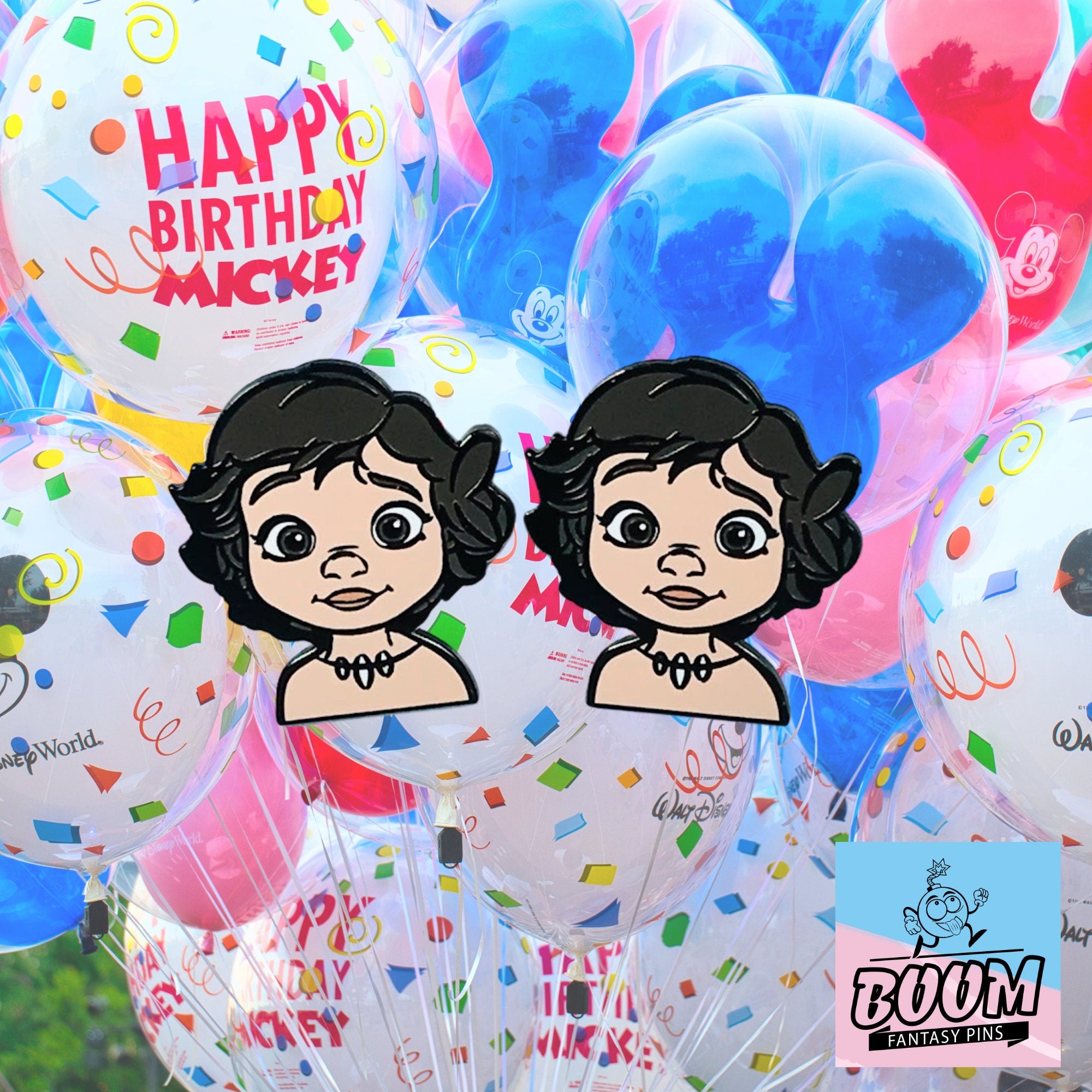 Cufflinks – Baby Moana from Moana – Disney Fantasy