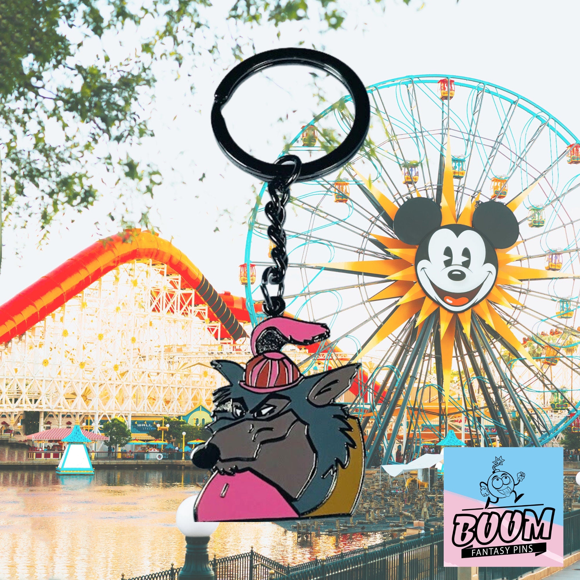 Llavero – Sheriff de Nottingham de Robin Hood – Disney Fantasy