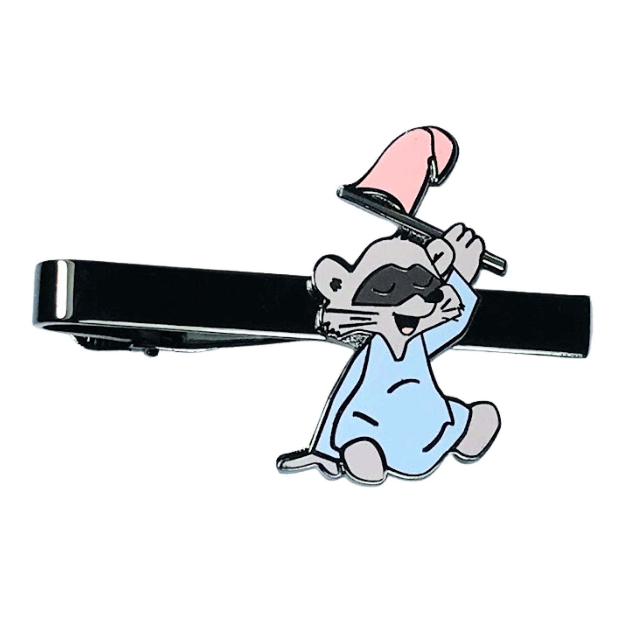 Pinza de corbata – Mapache de la bandera rosa de Robin Hood – Disney Fantasy