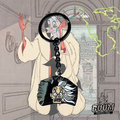 Llavero – Cruella De Vil de 101 Dálmatas – Disney Fantasy