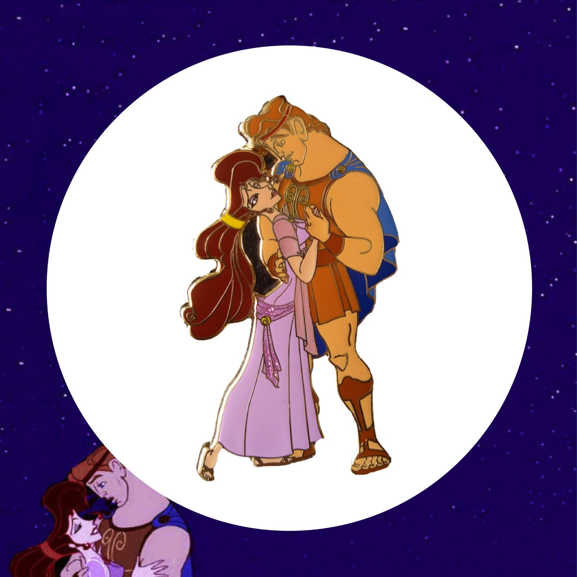 Pin – Hercules and Megara from Hercules – Disney Fantasy