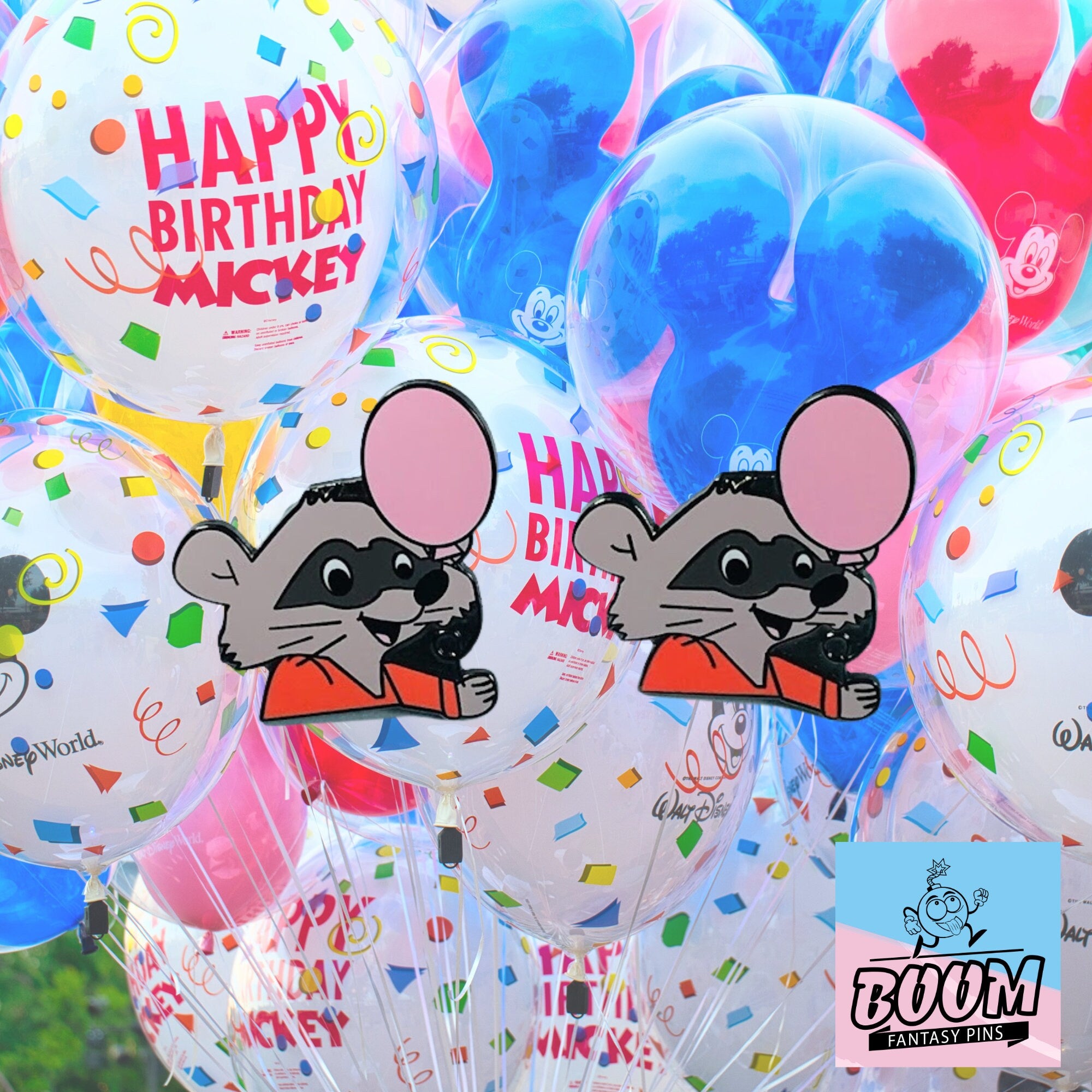 Cufflinks – Raccoon from Robin Hood – Disney Fantasy