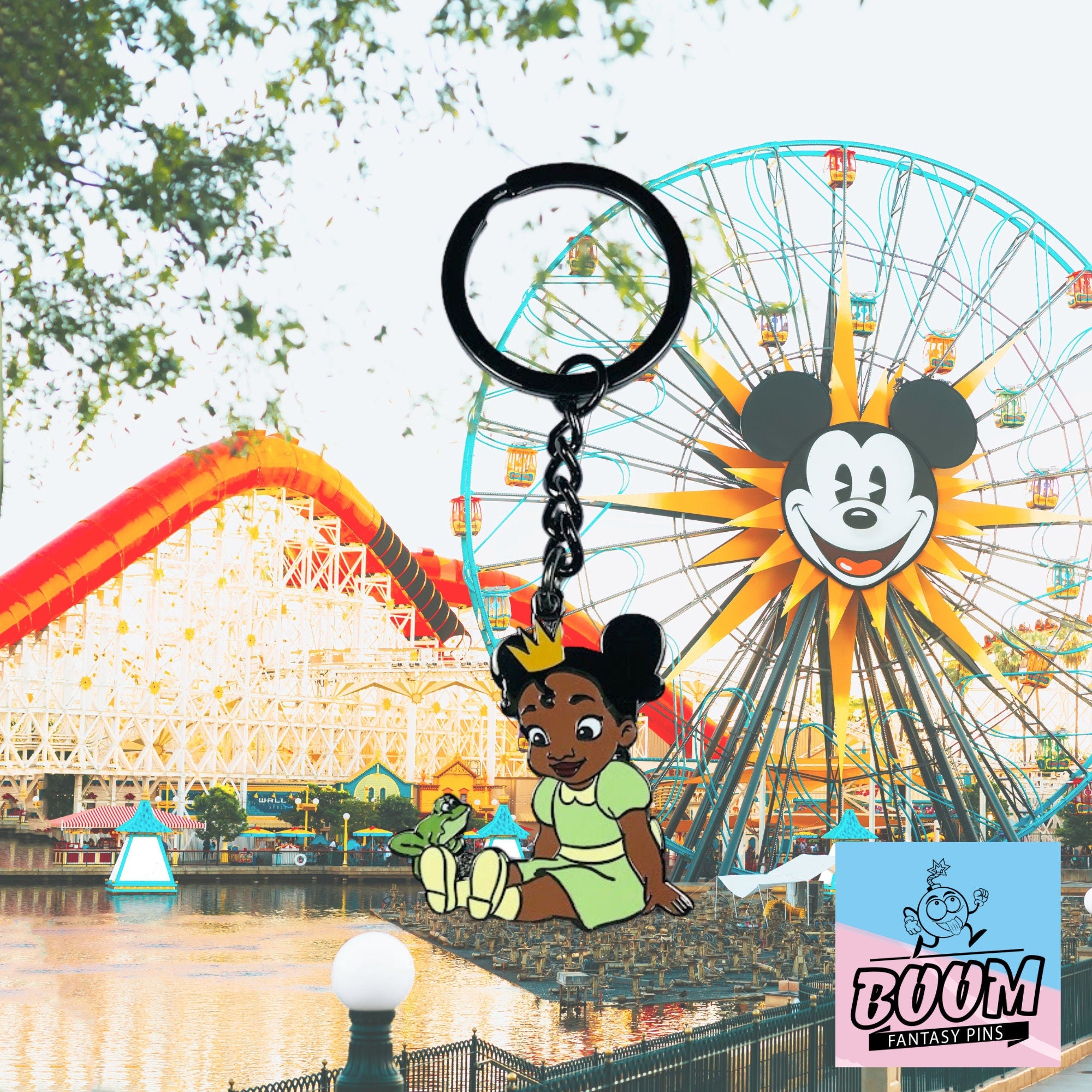 Llavero – Tiana y el Sapo de La Princesa y el Sapo – Disney Fantasy