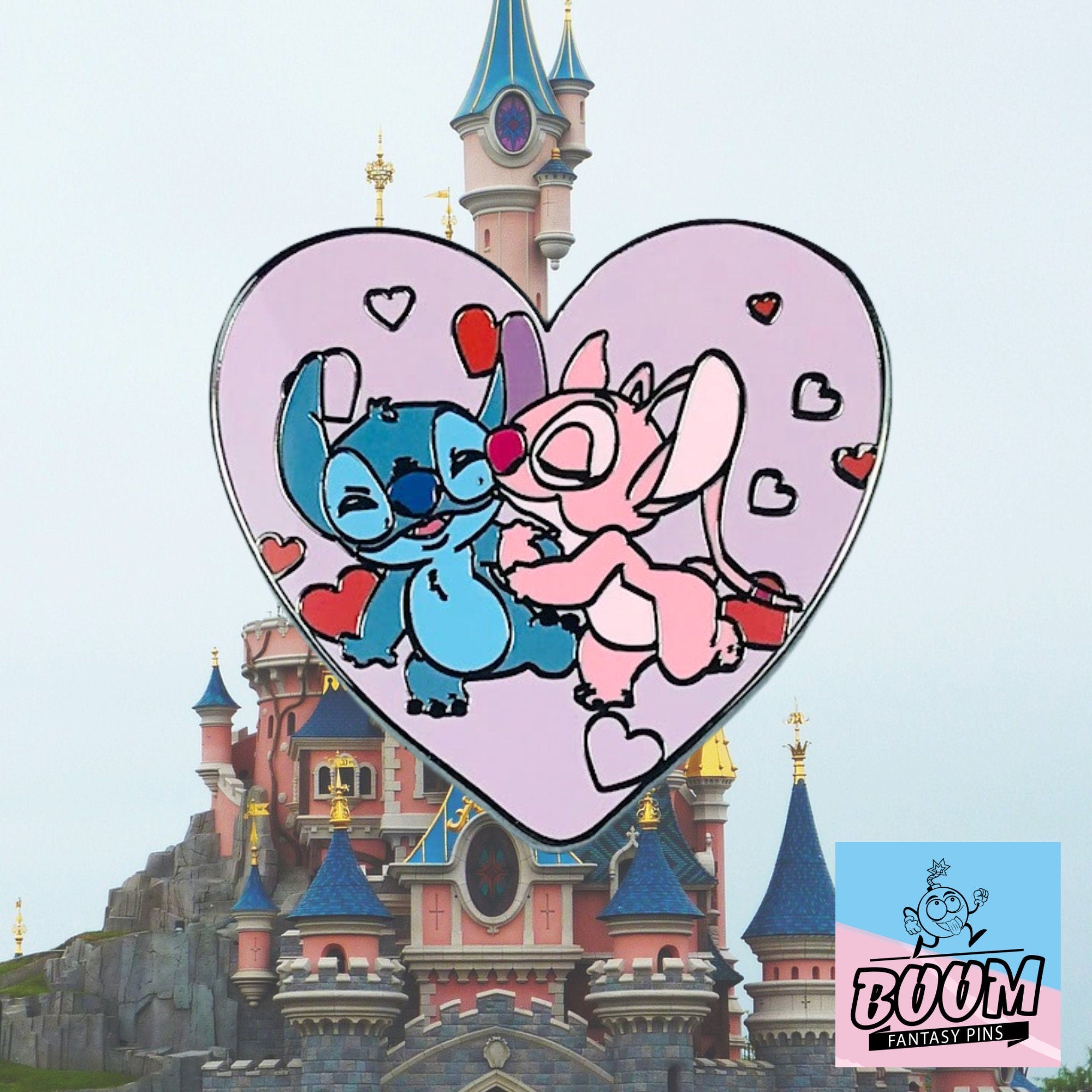 Pin – Stitch y Ángel de Lilo y Stitch – Disney Fantasy