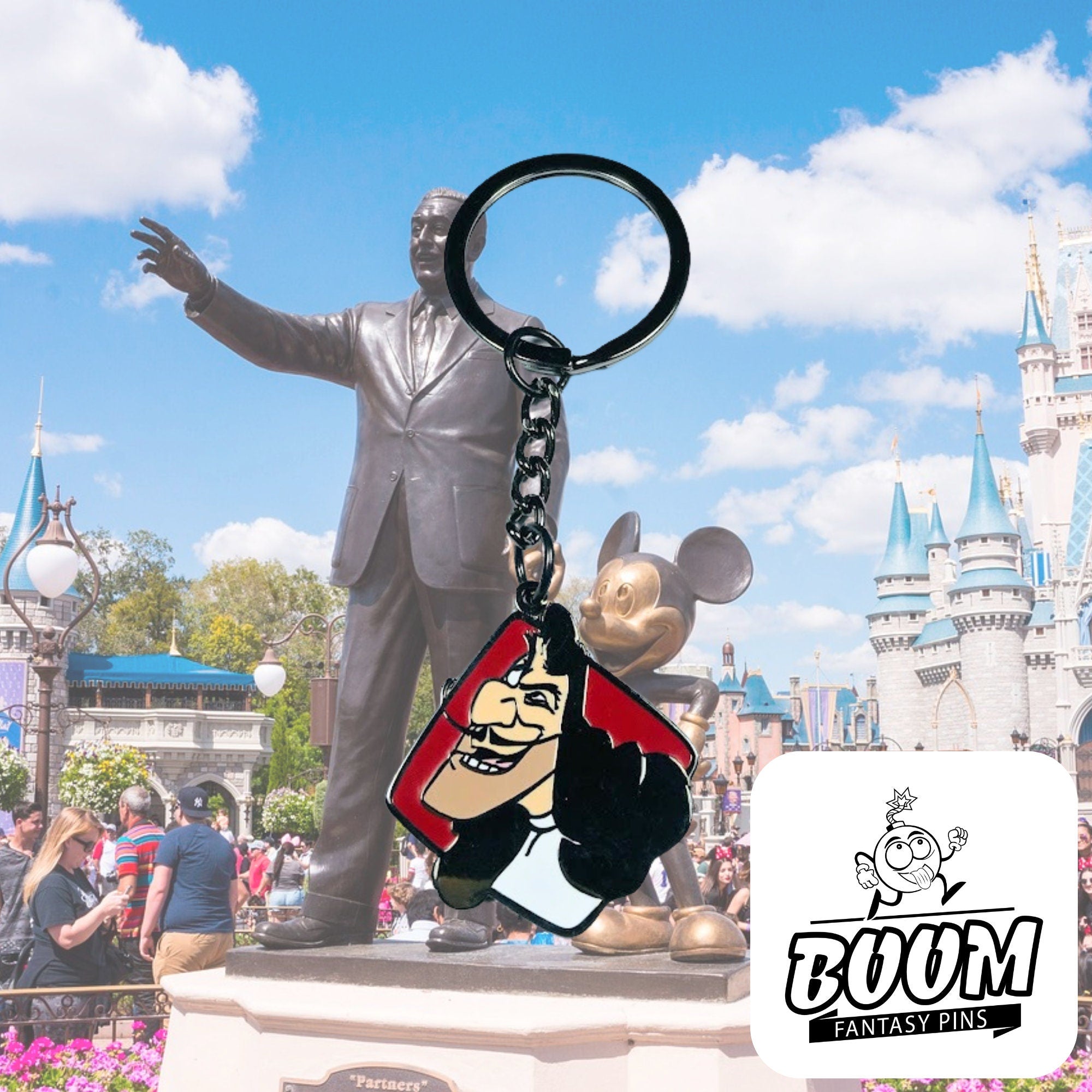 Llavero – Capitán Garfio de Peter Pan – Disney Fantasy