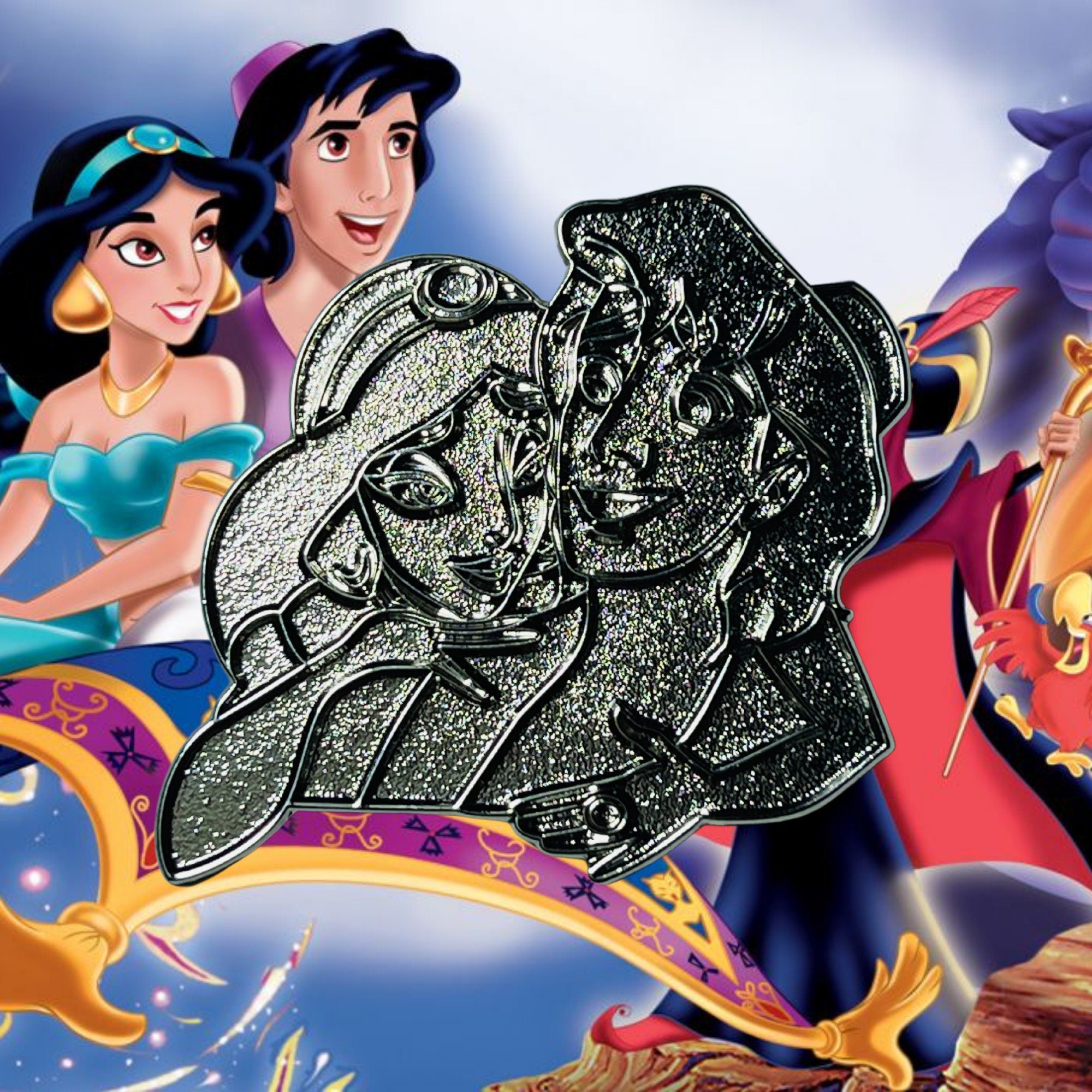 Pin – Princesa Jasmine y Aladdin de Aladdin – Disney Fantasy