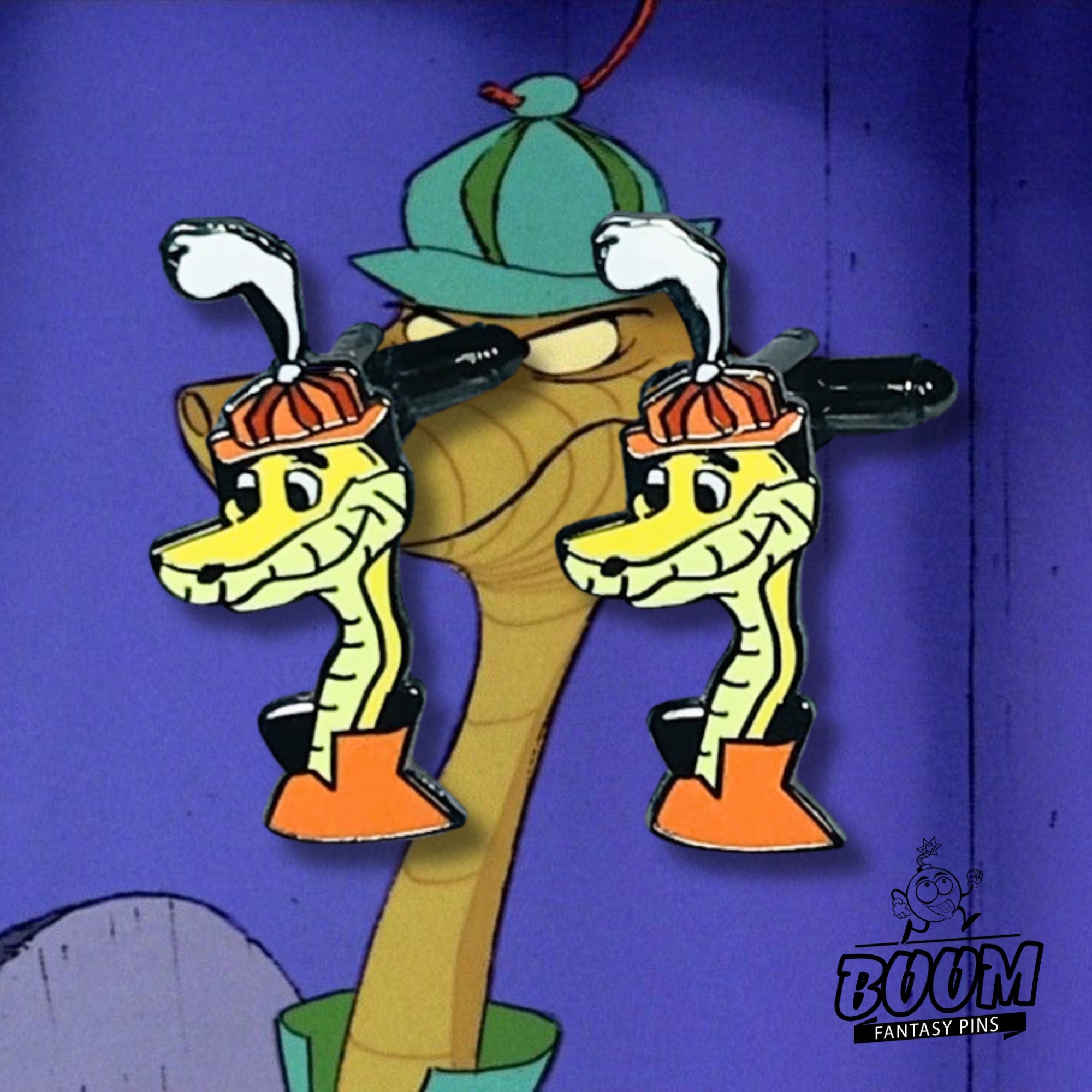 Cufflinks – Sir Hiss from Robin Hood – Disney Fantasy