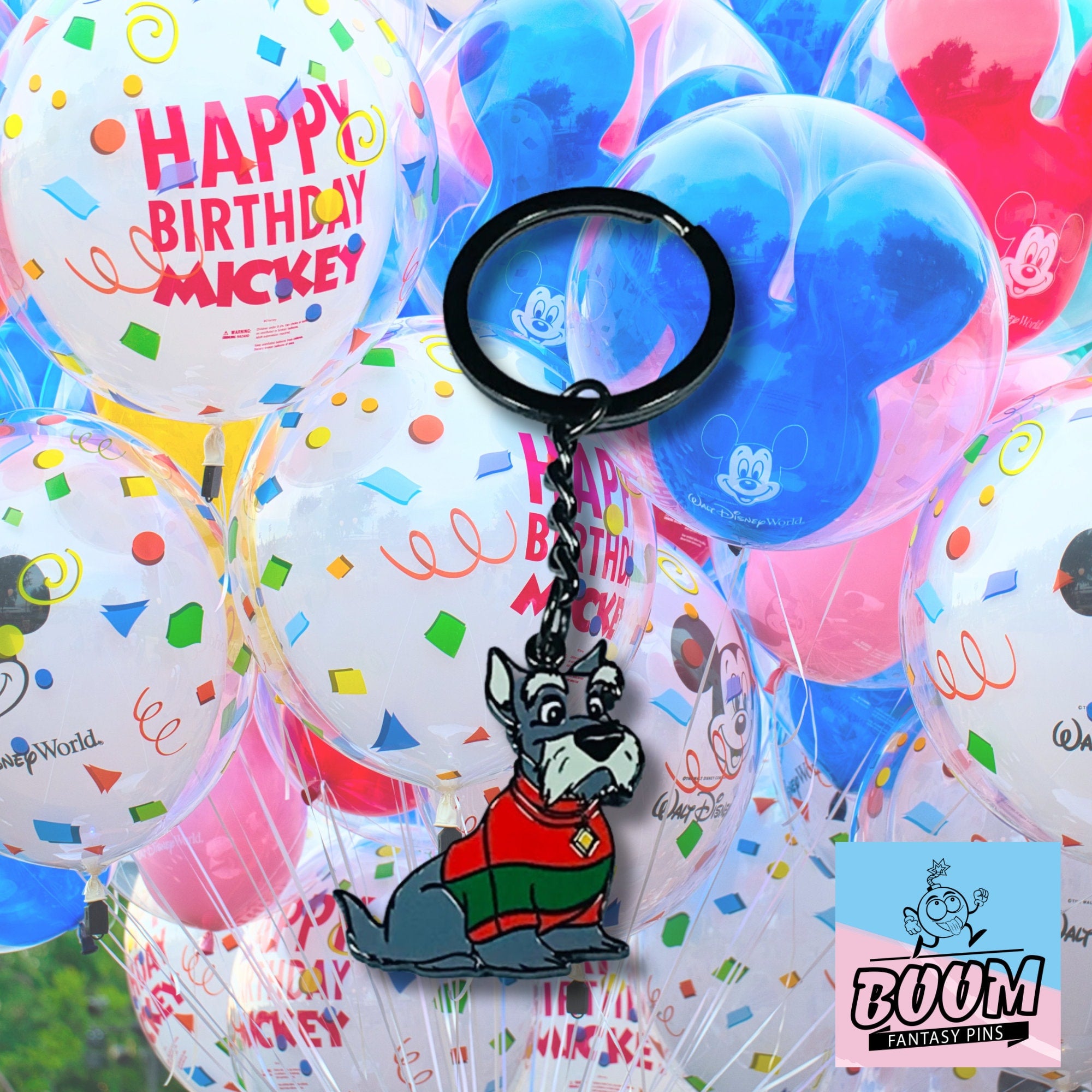 Porte-clés – Jock de La Belle et le Clochard – Disney Fantasy