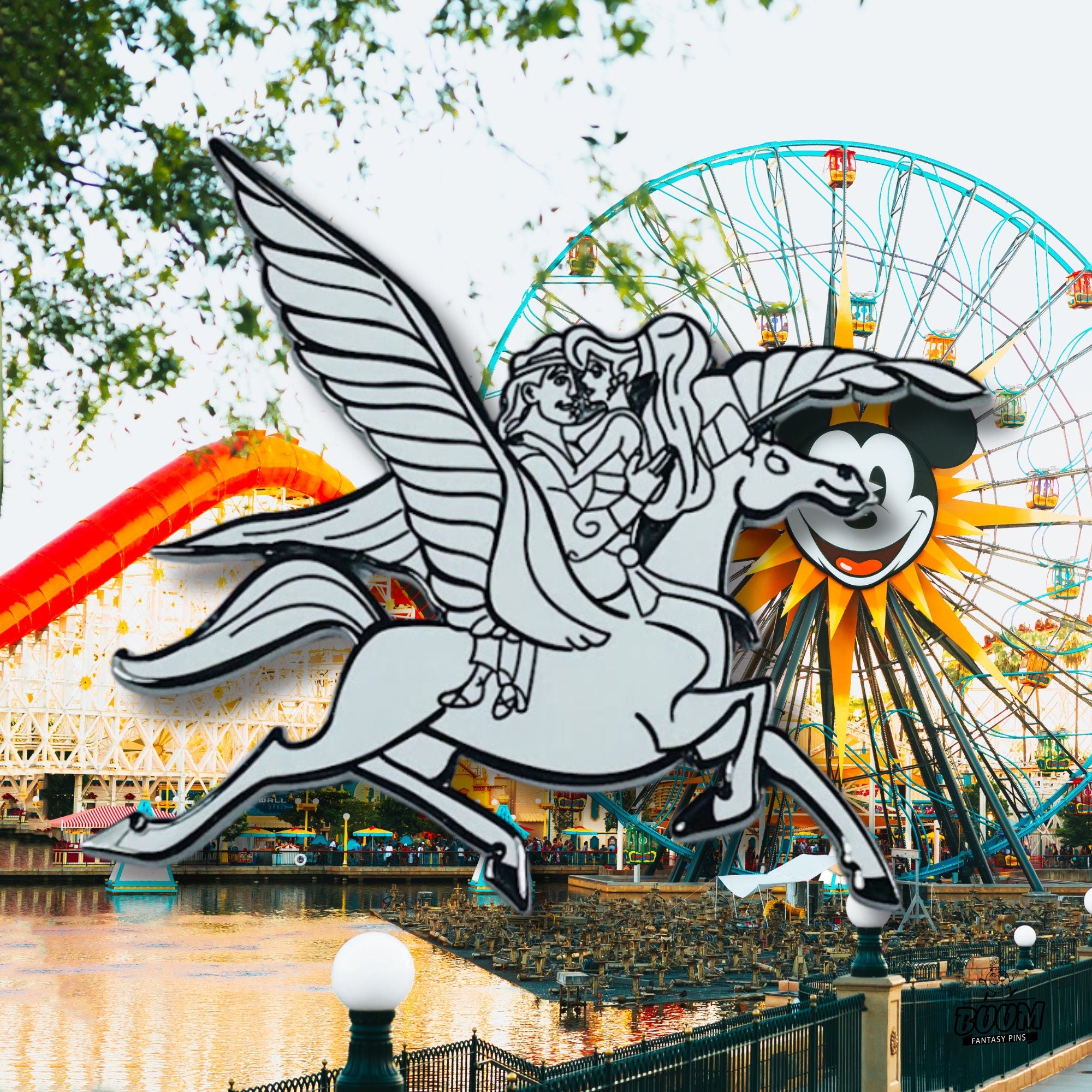 Pin – Hércules y Megara de Hércules – Disney Fantasy