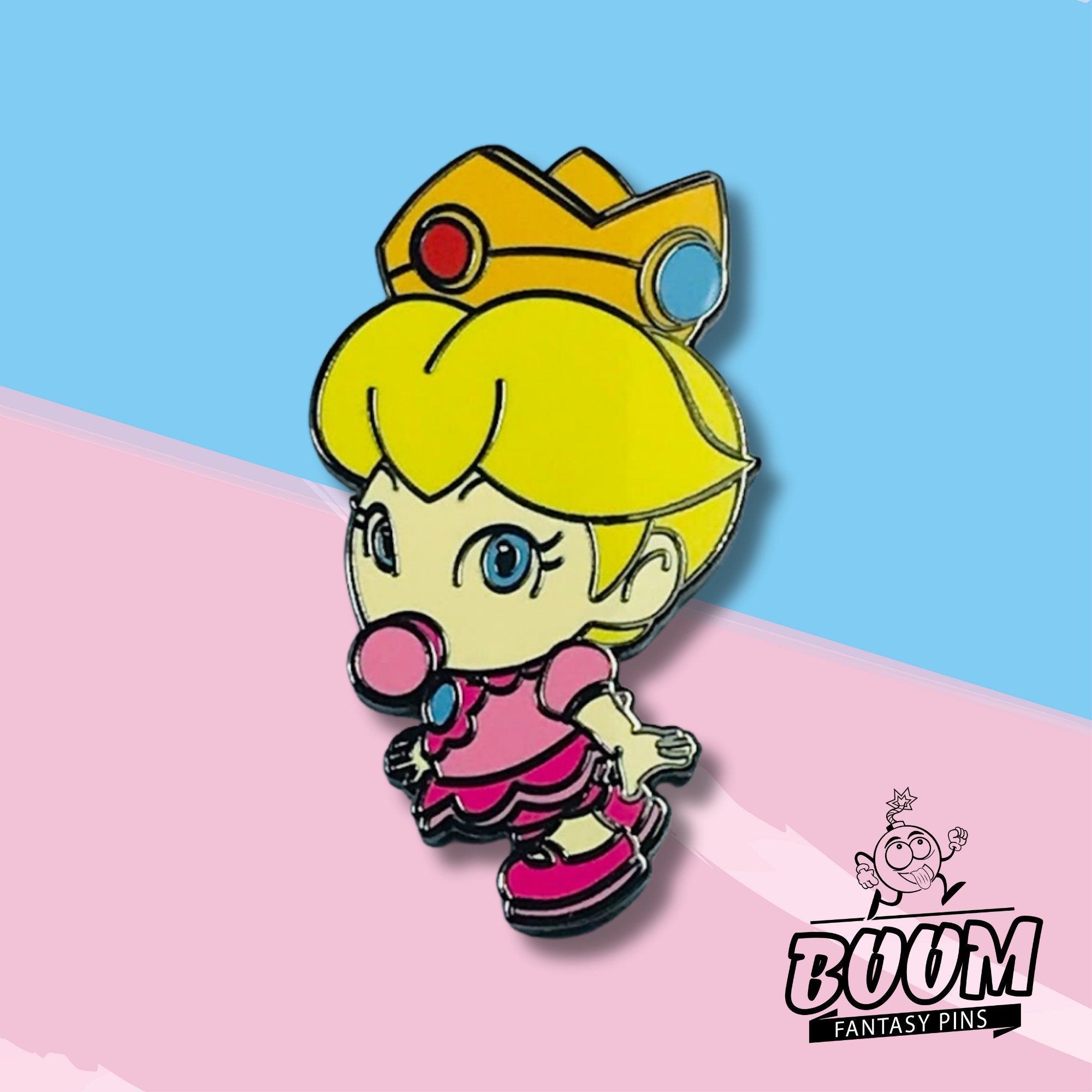 Pin's – Bébé Princesse Peach de Mario Bros – Disney Fantasy