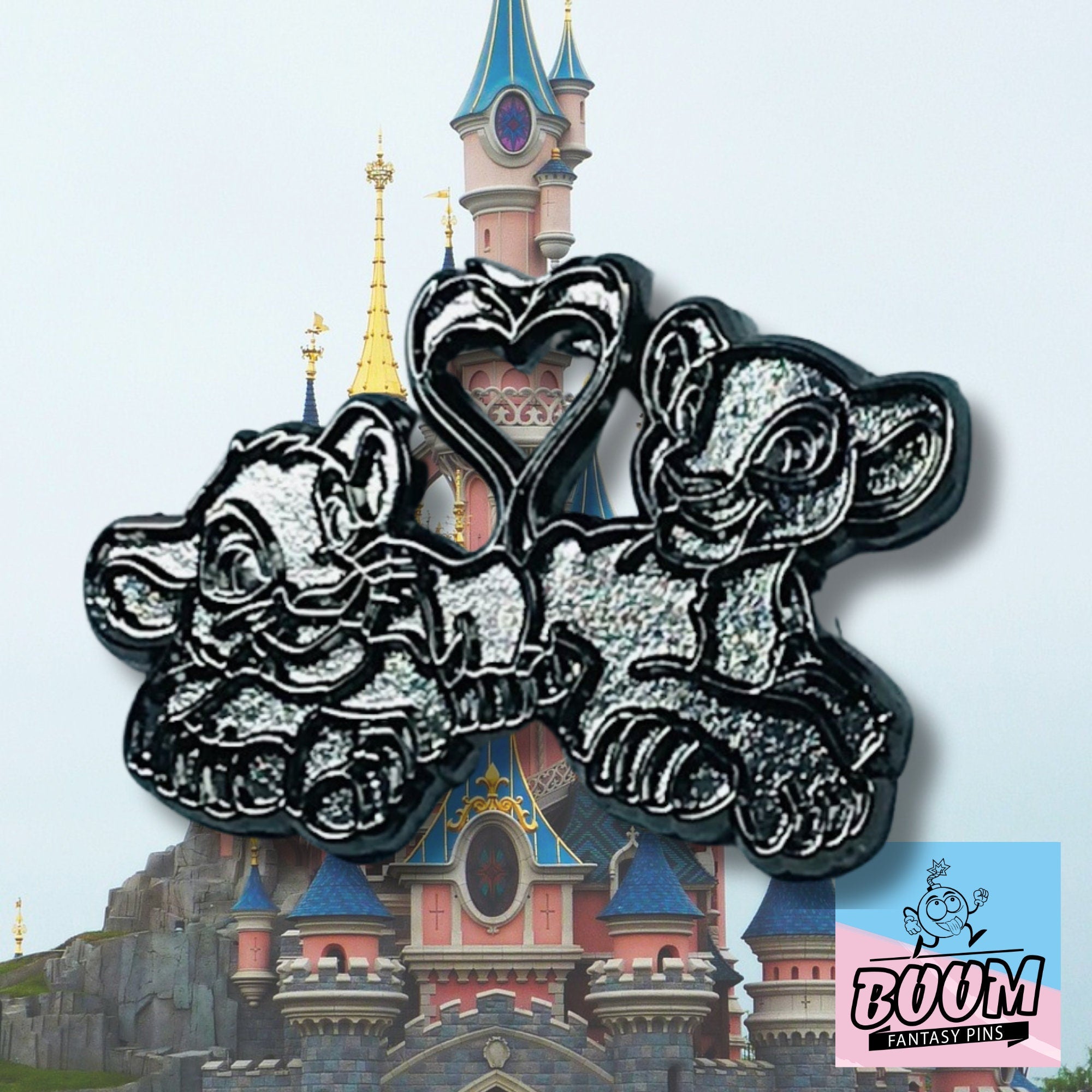 Pin's – Simba et Nala du Roi Lion – Disney Fantasy