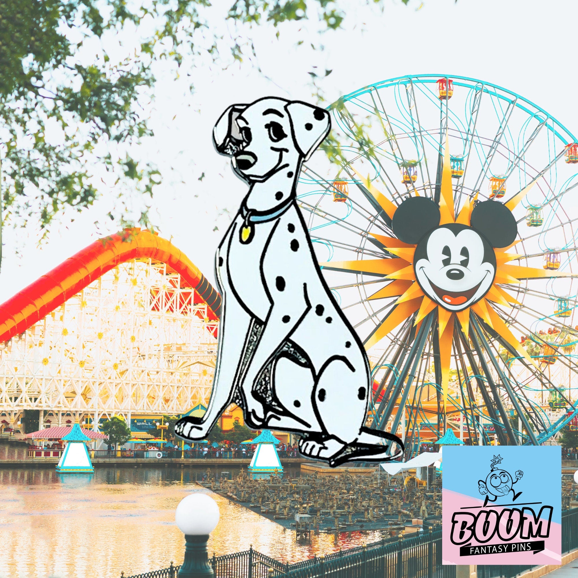 Pin's – Perdita des 101 Dalmatiens – Disney Fantasy