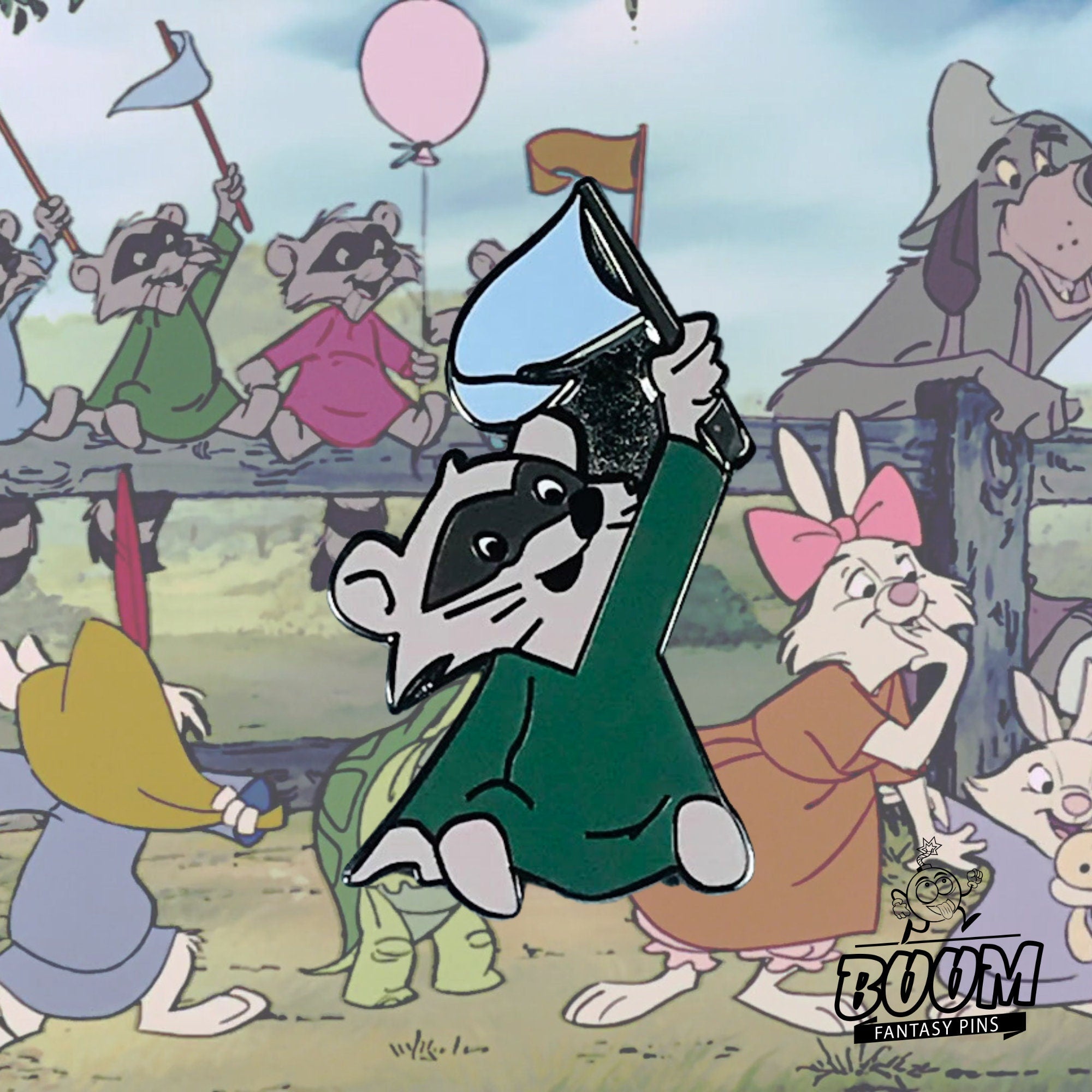 Pin's – Raton laveur de Robin des Bois – Disney Fantasy